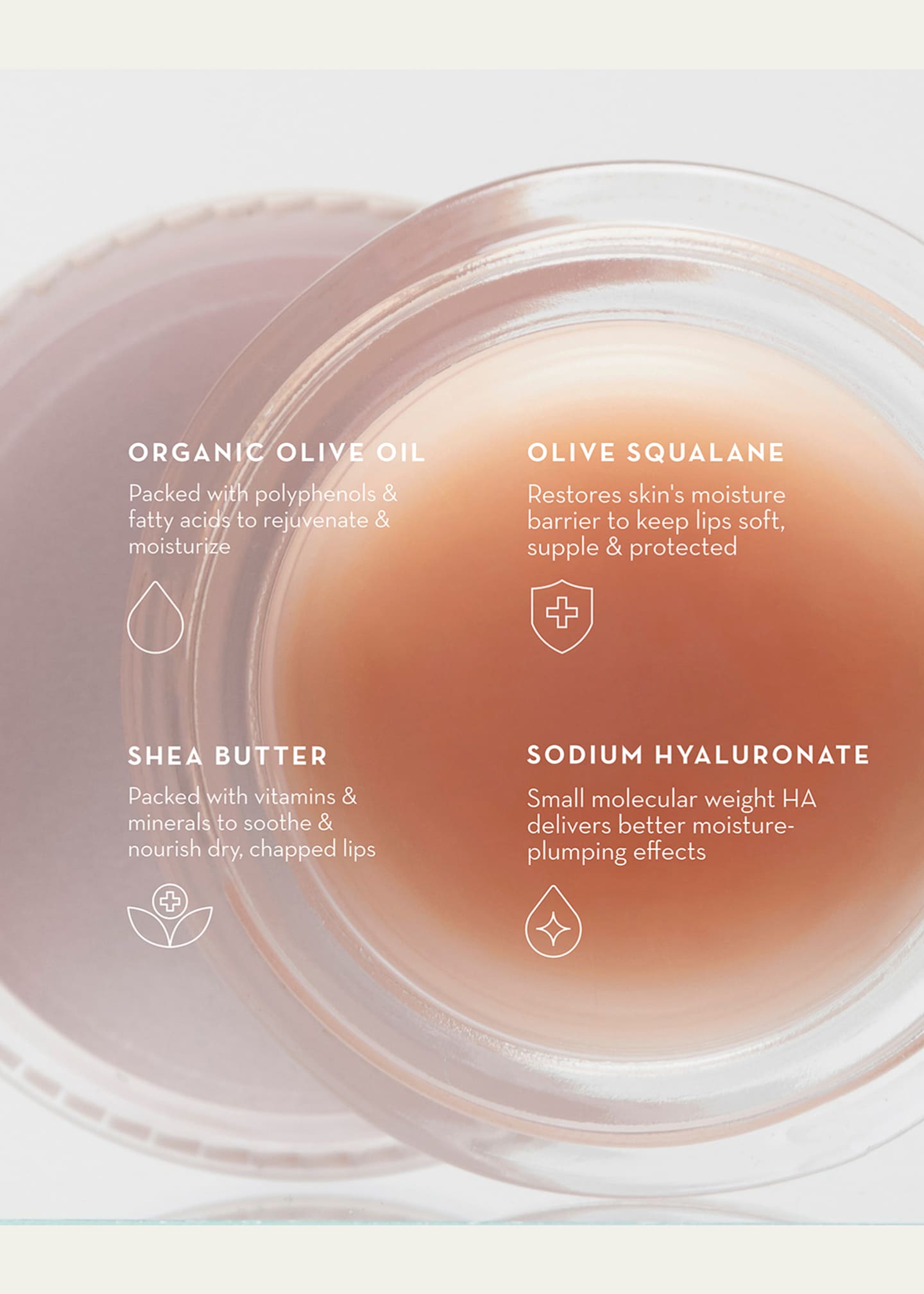 Furtuna Skin Olive Lip Butter Balm, 0.3 oz. Image 3 of 5