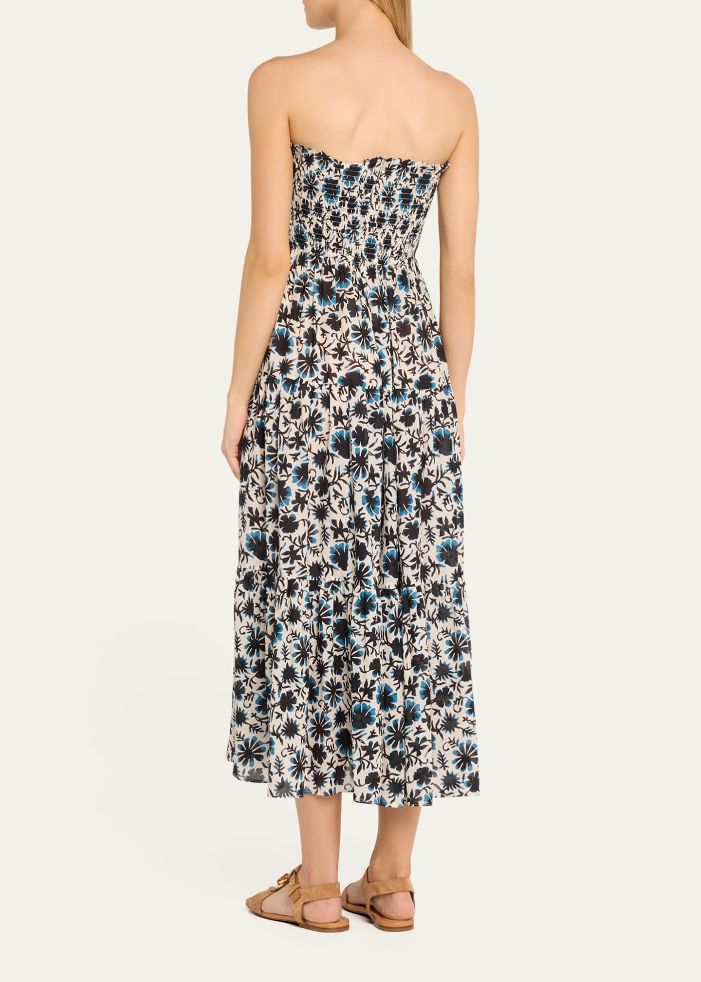 Ulla Johnson Lucca Strapless Maxi Dress Image 3 of 5