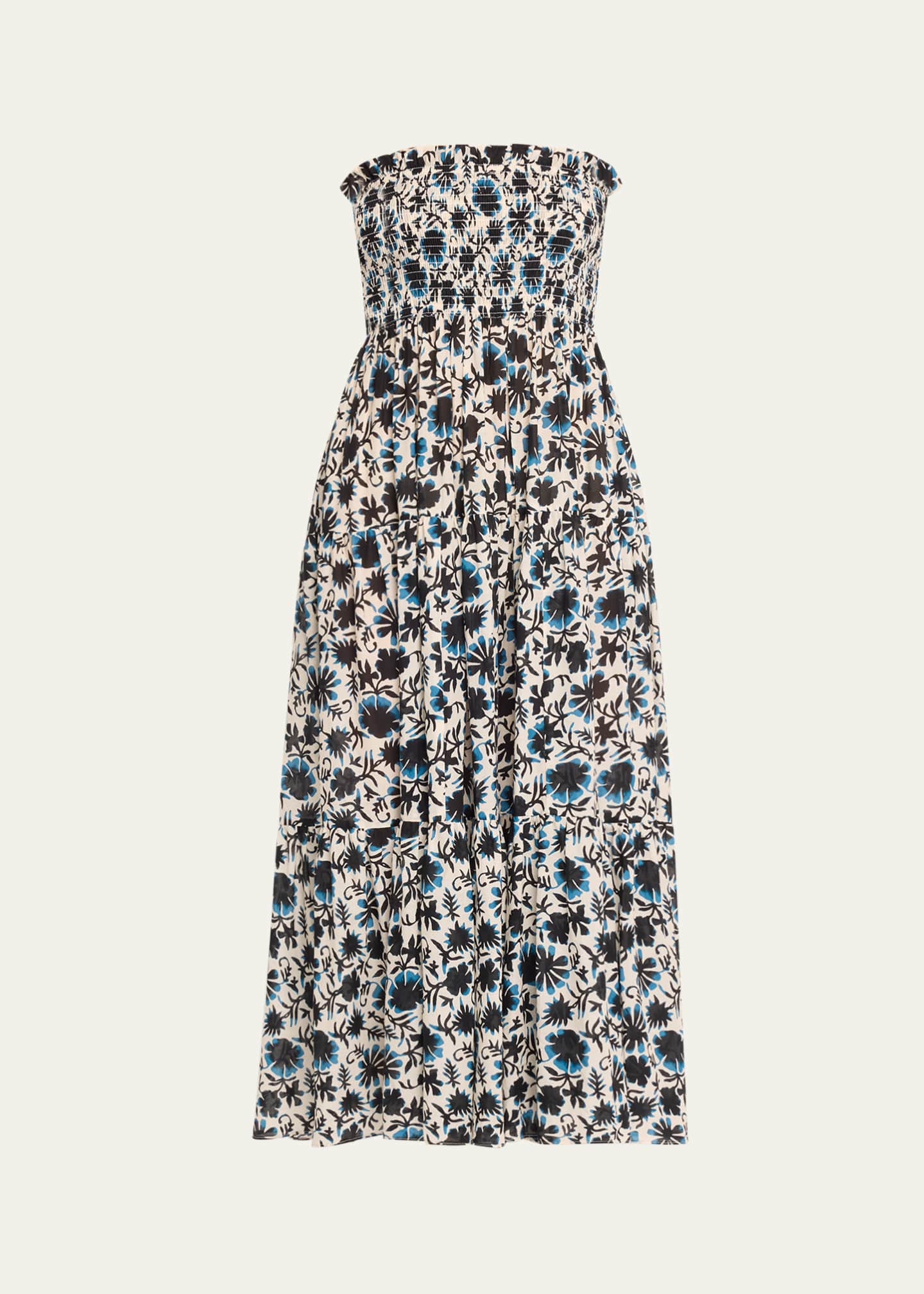 Ulla Johnson Lucca Strapless Maxi Dress Image 1 of 5