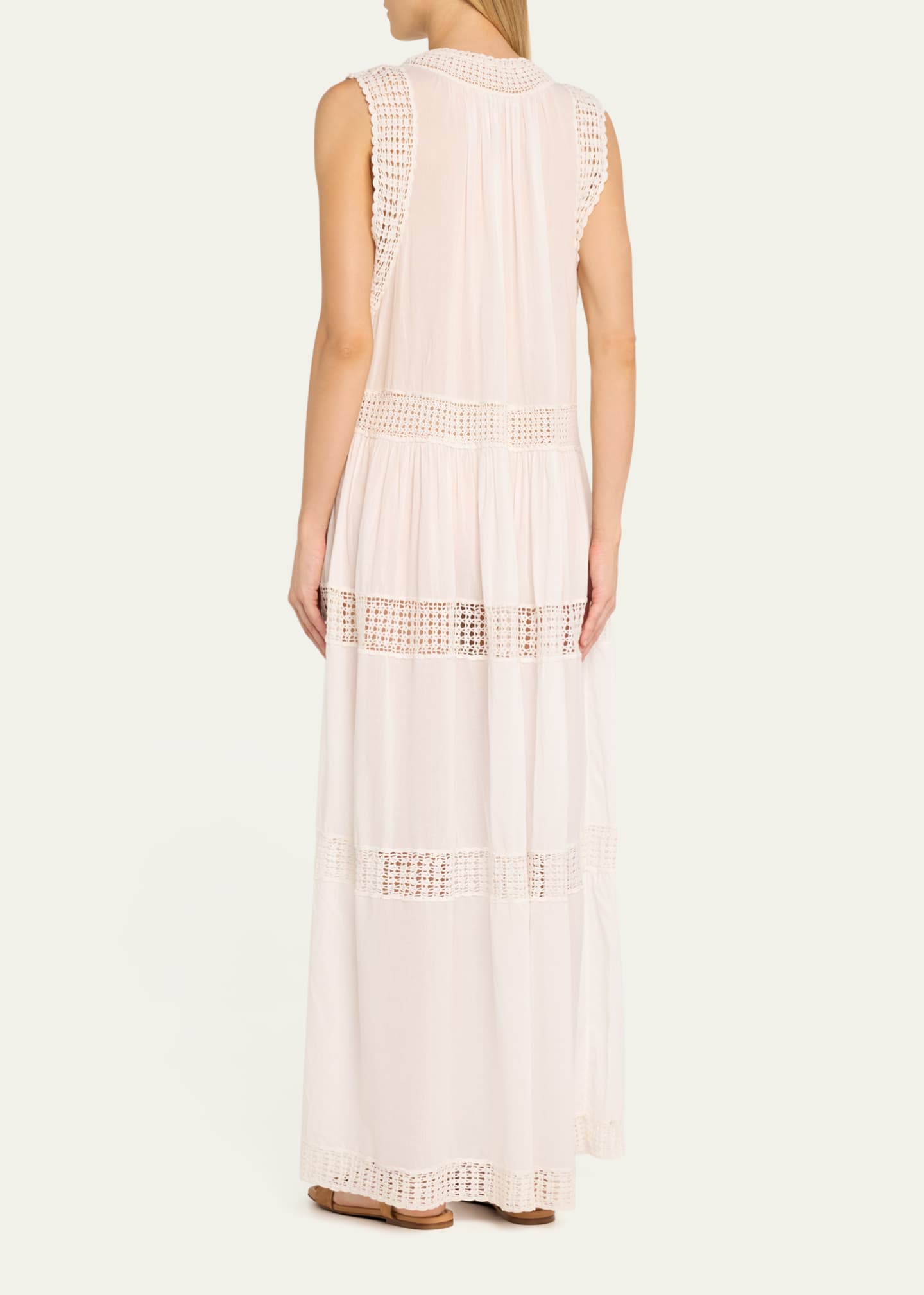 Ulla Johnson Thalia Crochet Maxi Dress Image 3 of 5