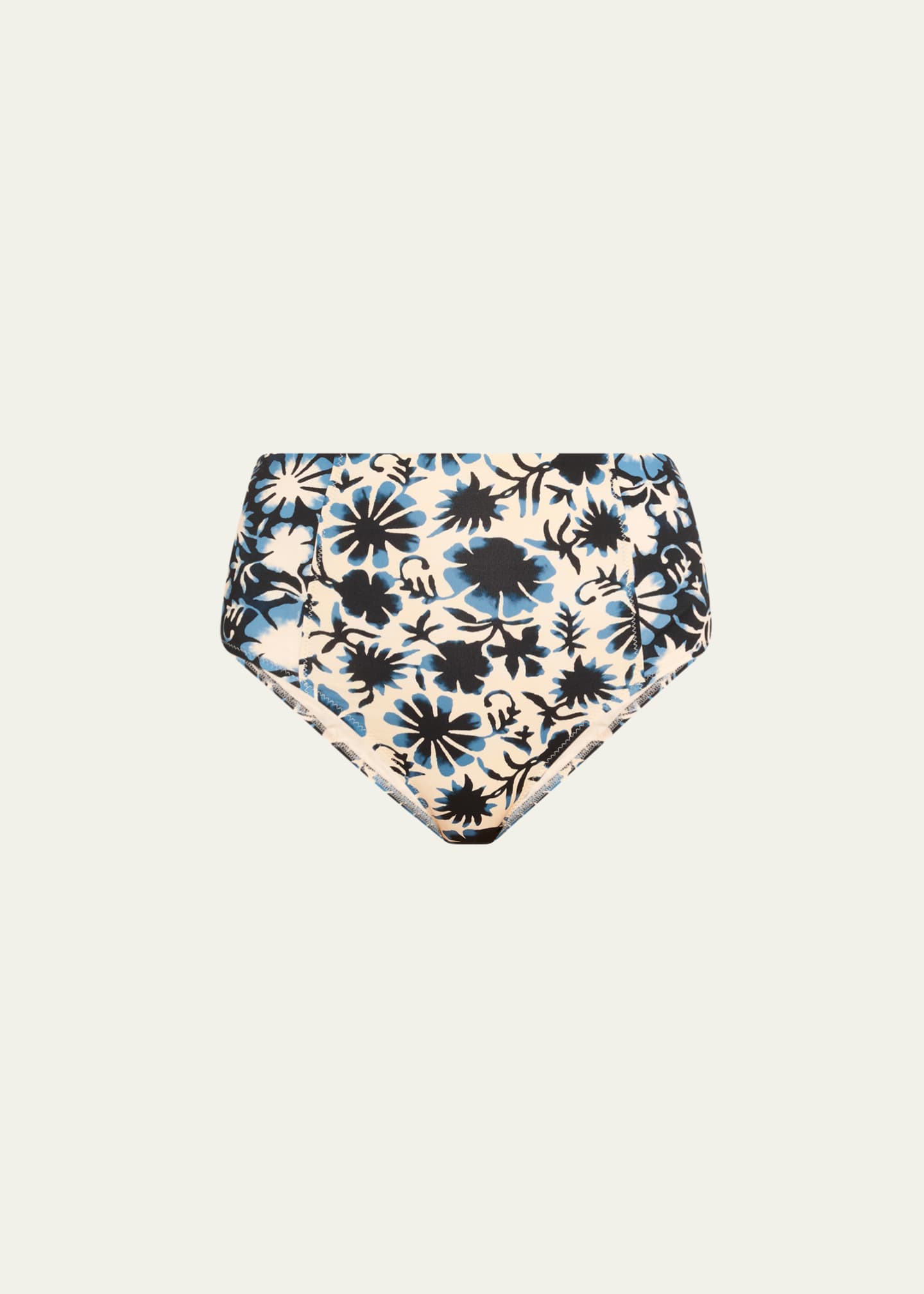 Ulla Johnson Zahara High-Waist Bikini Bottoms Image 1 of 4