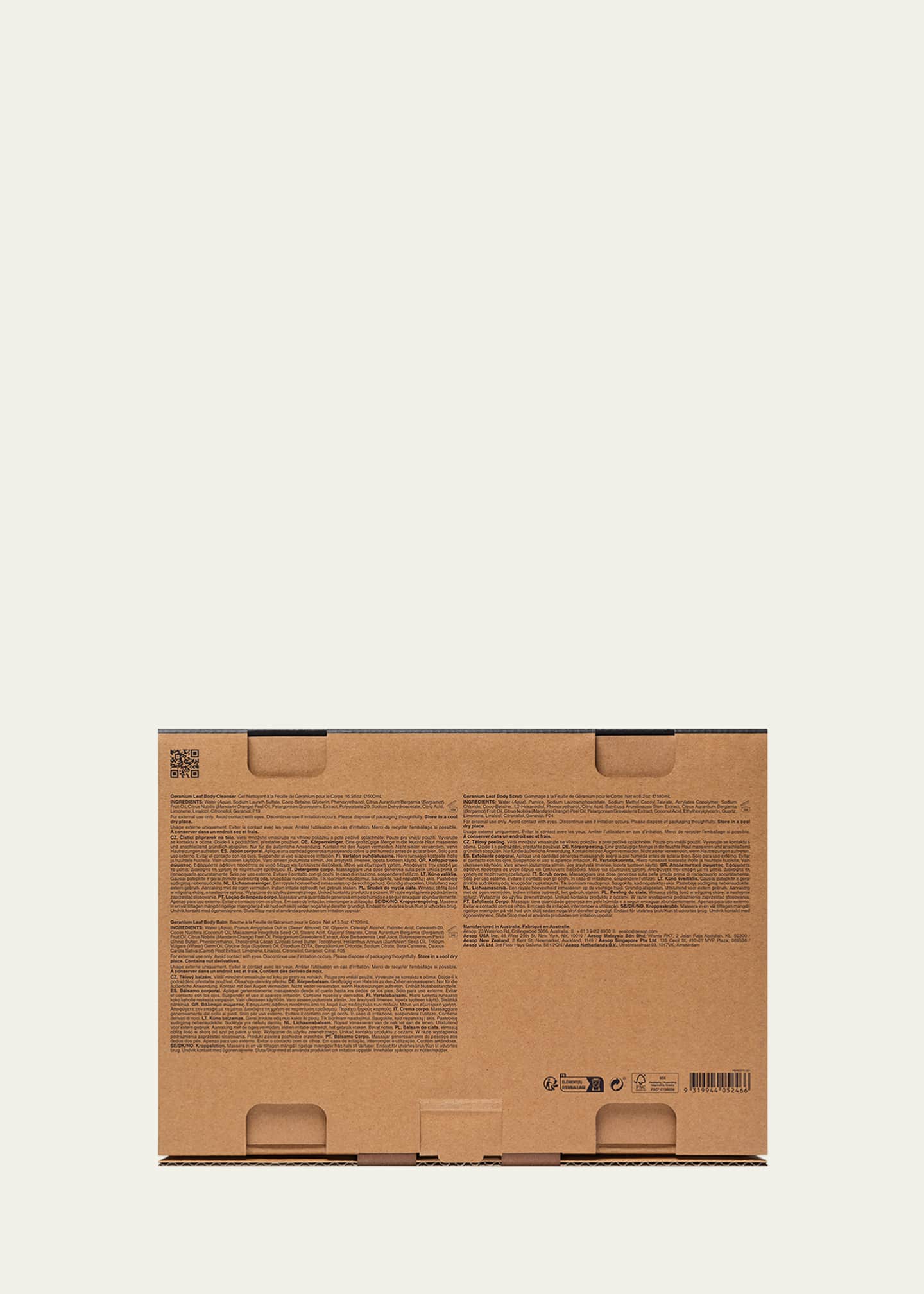 Aesop Geranium Body Trio Image 4 of 4