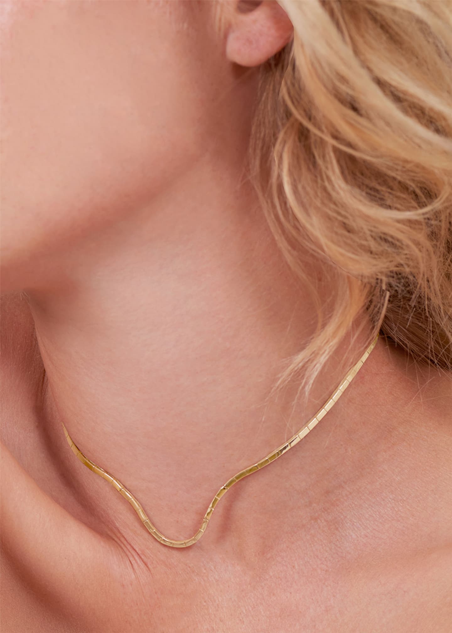 MARIE MAS 18K Yellow Gold Radiant Choker Image 2 of 2