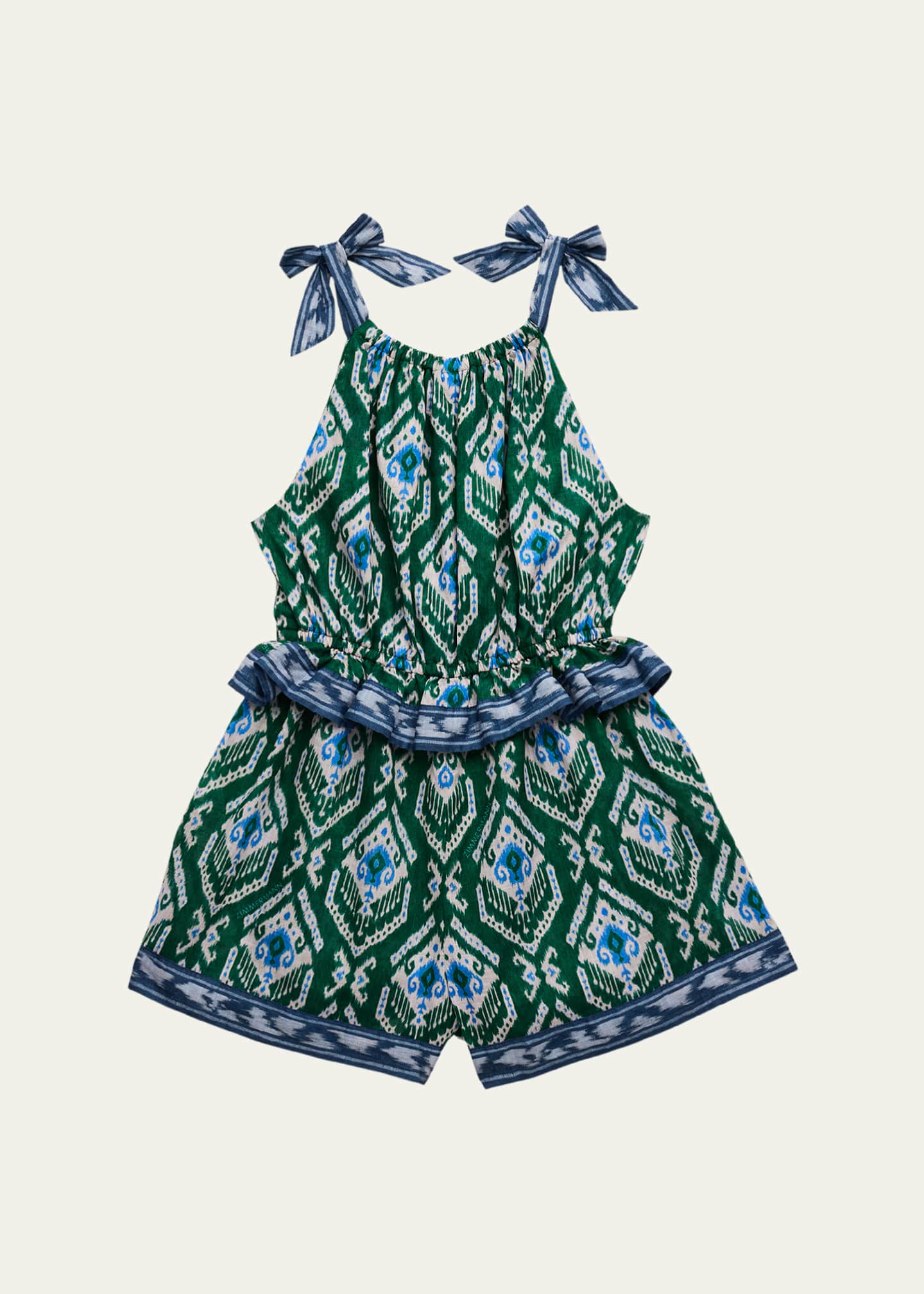 Girl's Wylie Frill Halter Playsuit, Size 1-12