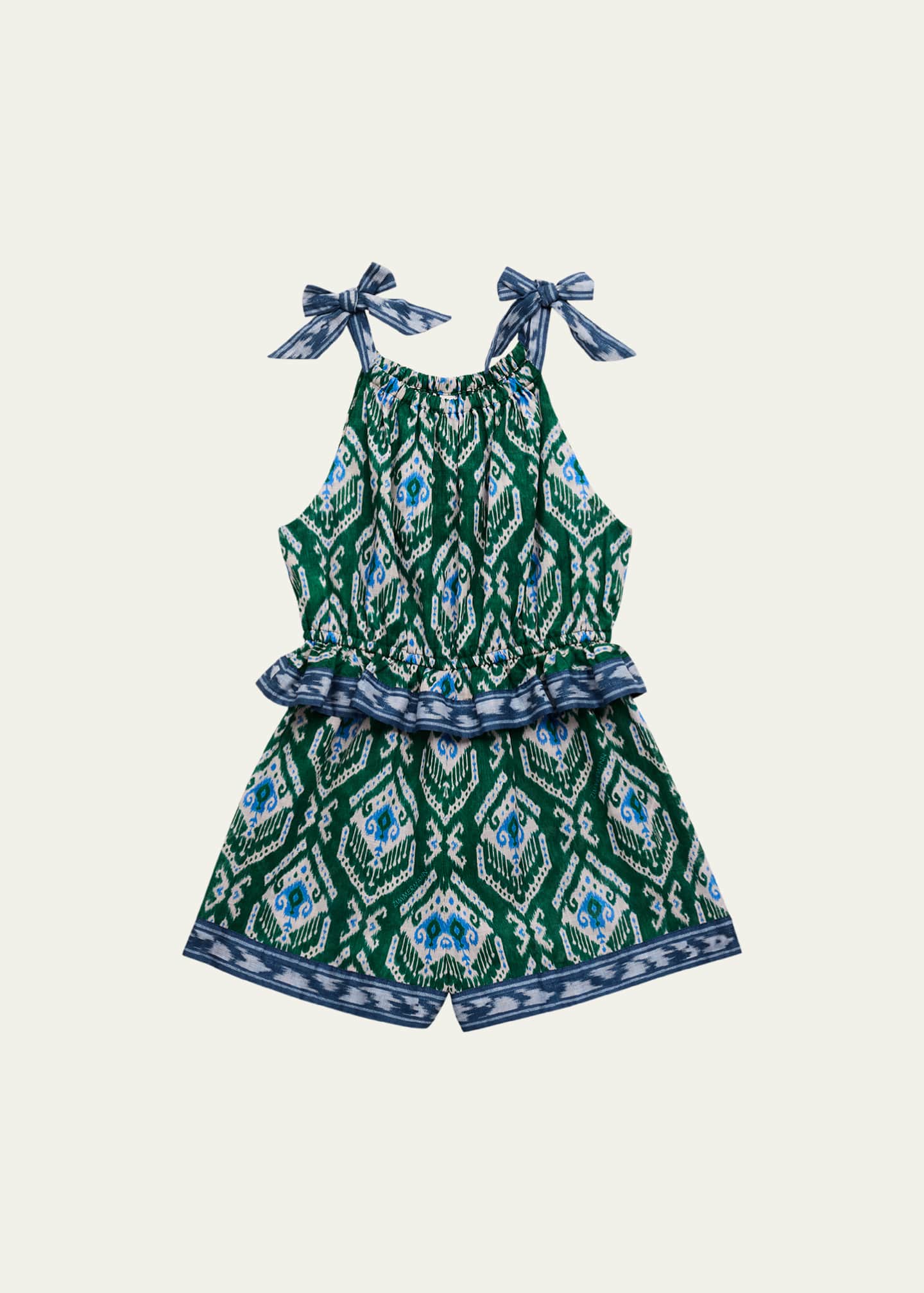 Girl's Wylie Frill Halter Playsuit, Size 1-12