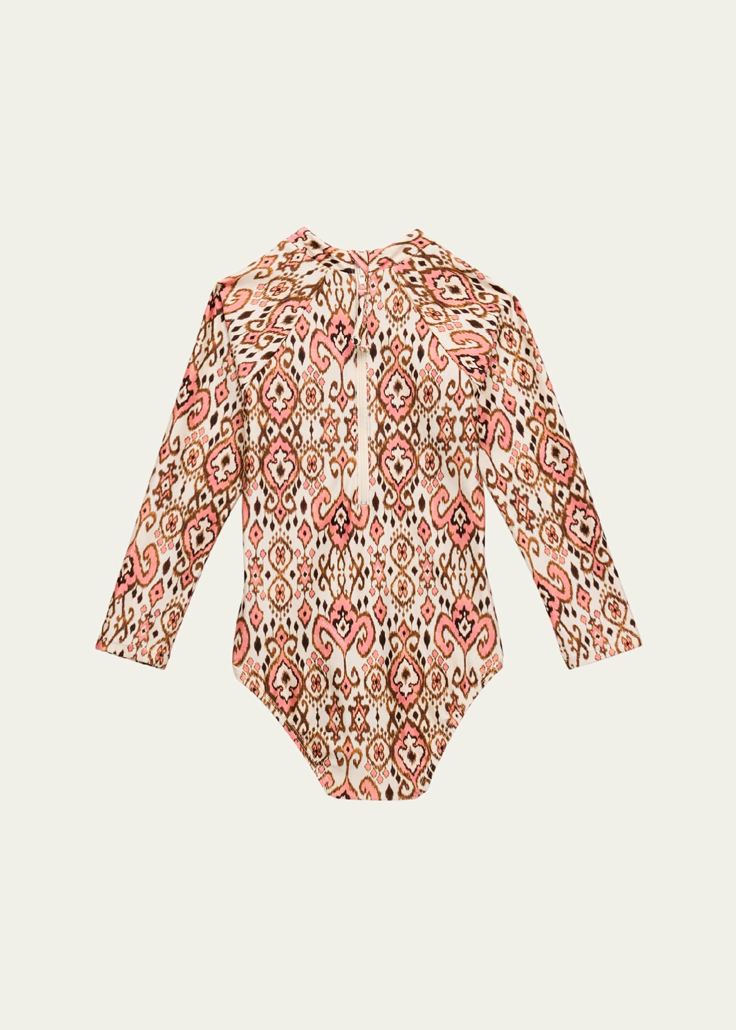 Zimmermann Girl's Wylie Printed Rashguard, Size 1-12 Image 2 of 3