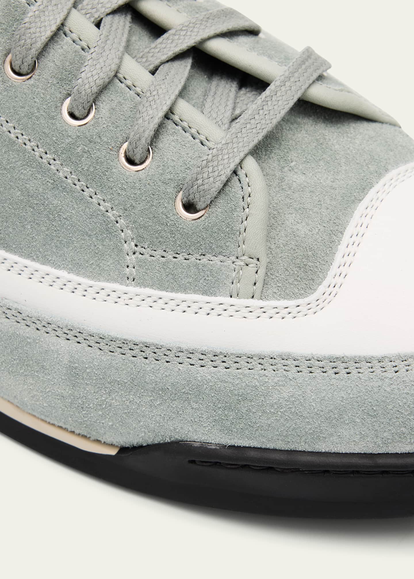 John Lobb Men's Court Suede Runner Sneakers Image 5 of 6