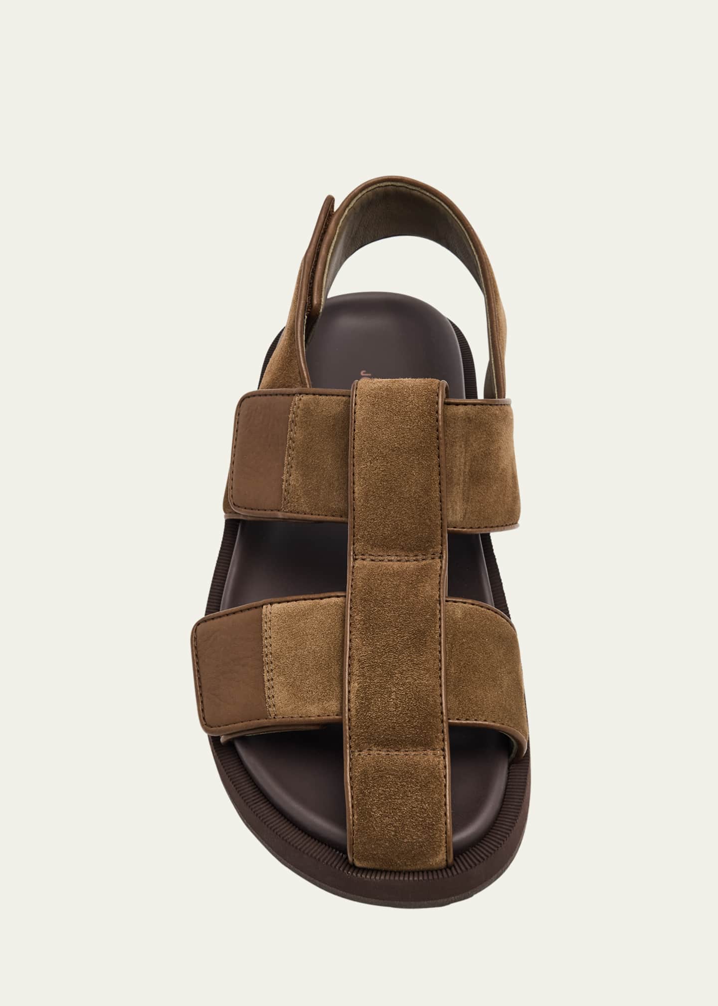 John Lobb Men's Milford Suede Fisherman Sandals Image 3 of 4
