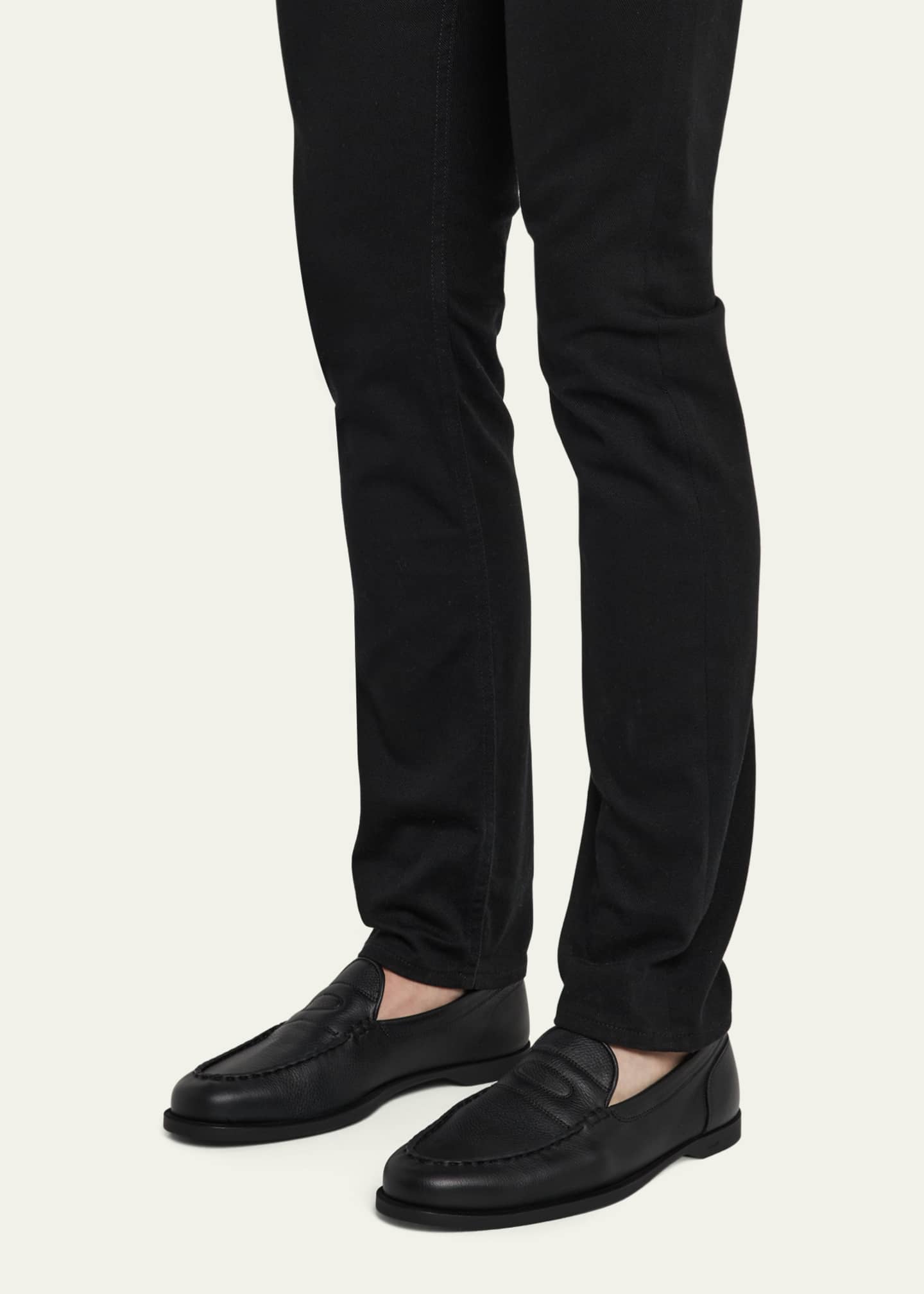 John Lobb Men's Pace Suede Penny Loafers Image 2 of 6