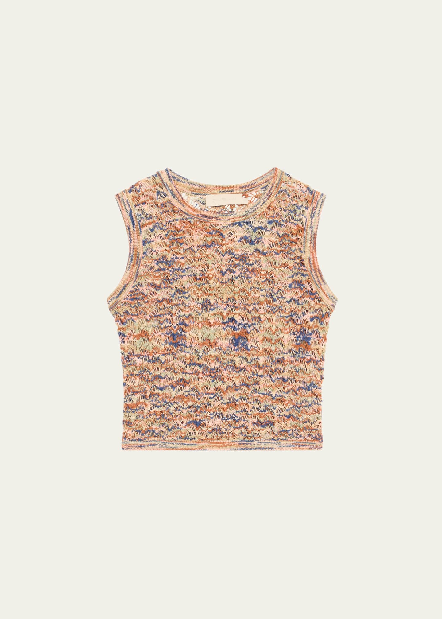 Zimmermann Wylie Crop Tank Top Image 1 of 5