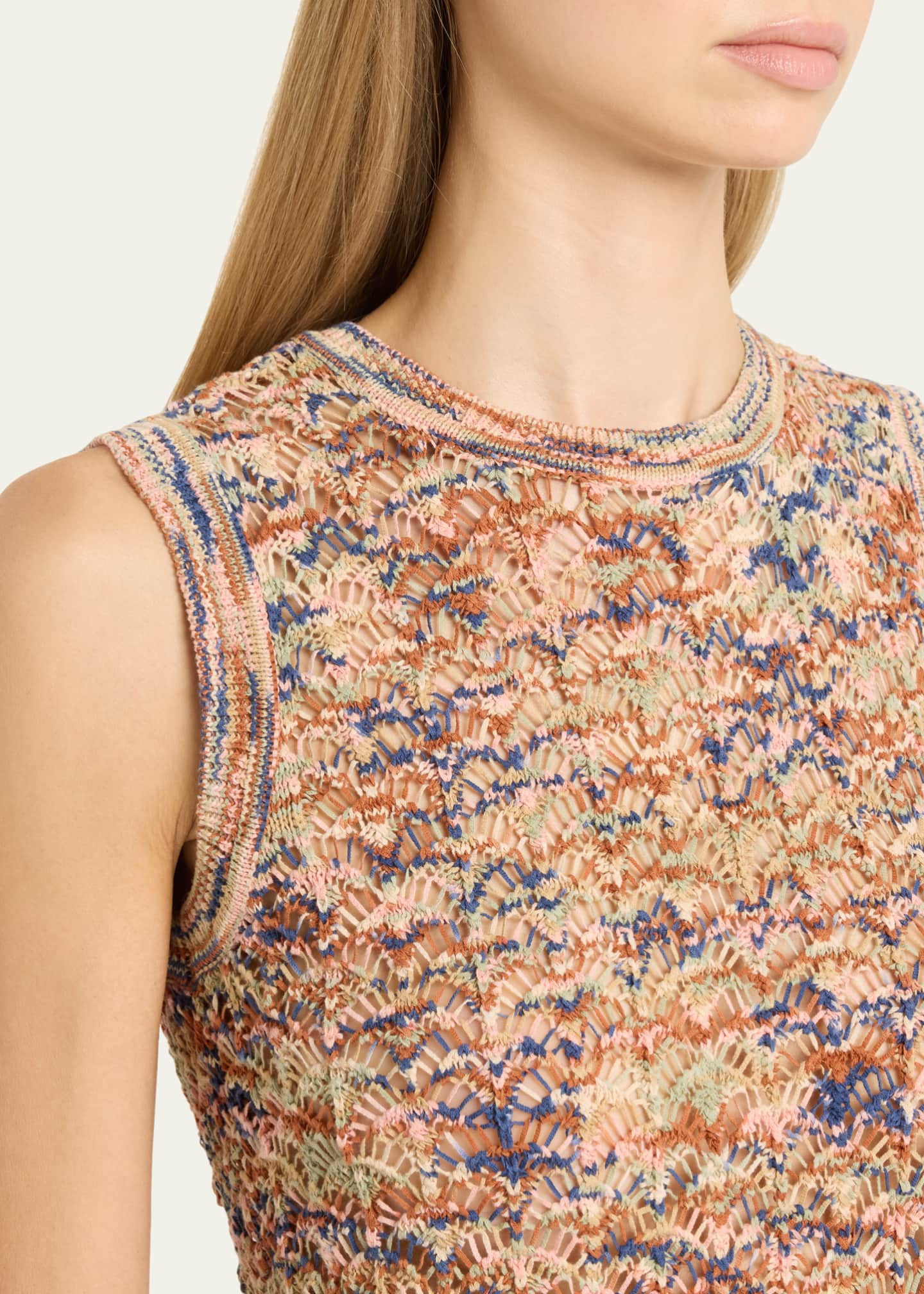 Zimmermann Wylie Crop Tank Top Image 5 of 5