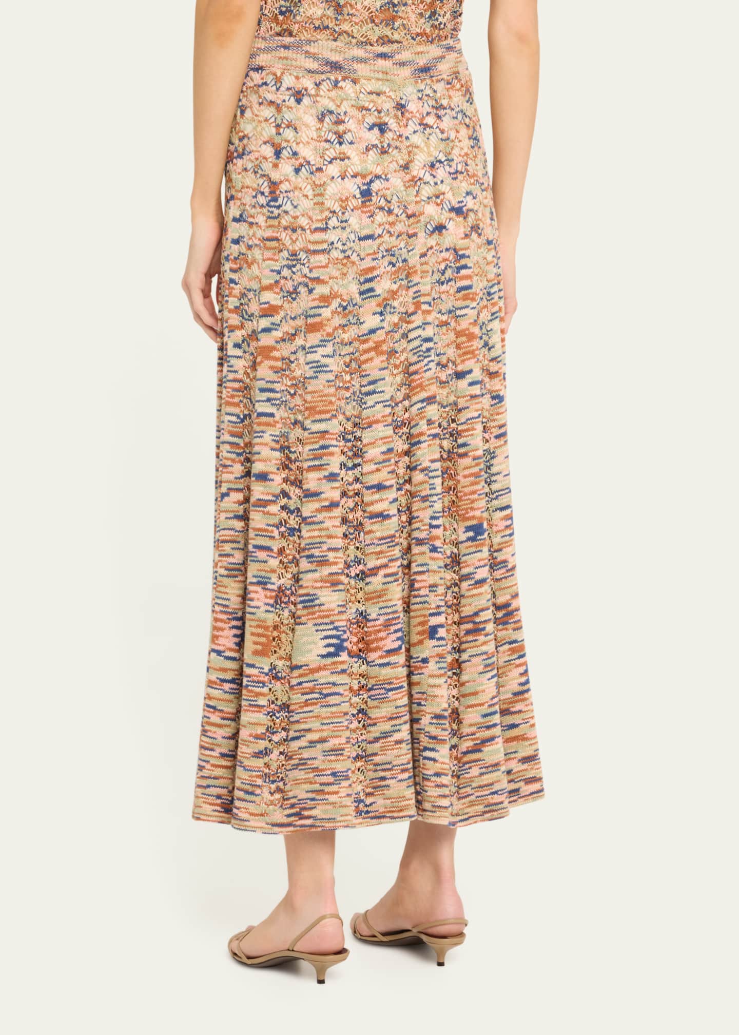 Zimmermann Wylie Flared Knit Skirt Image 3 of 5
