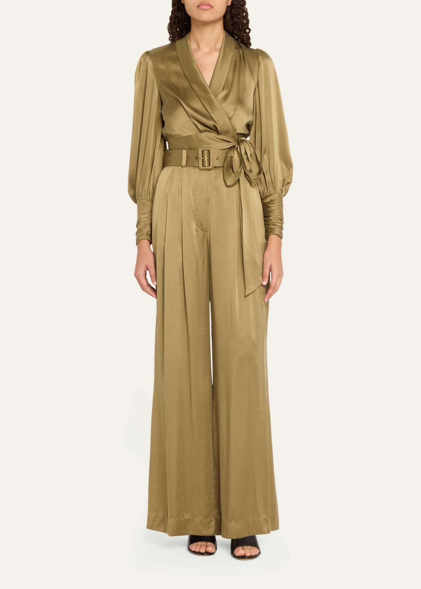 Zimmermann Silk Wrap Top Image 2 of 5