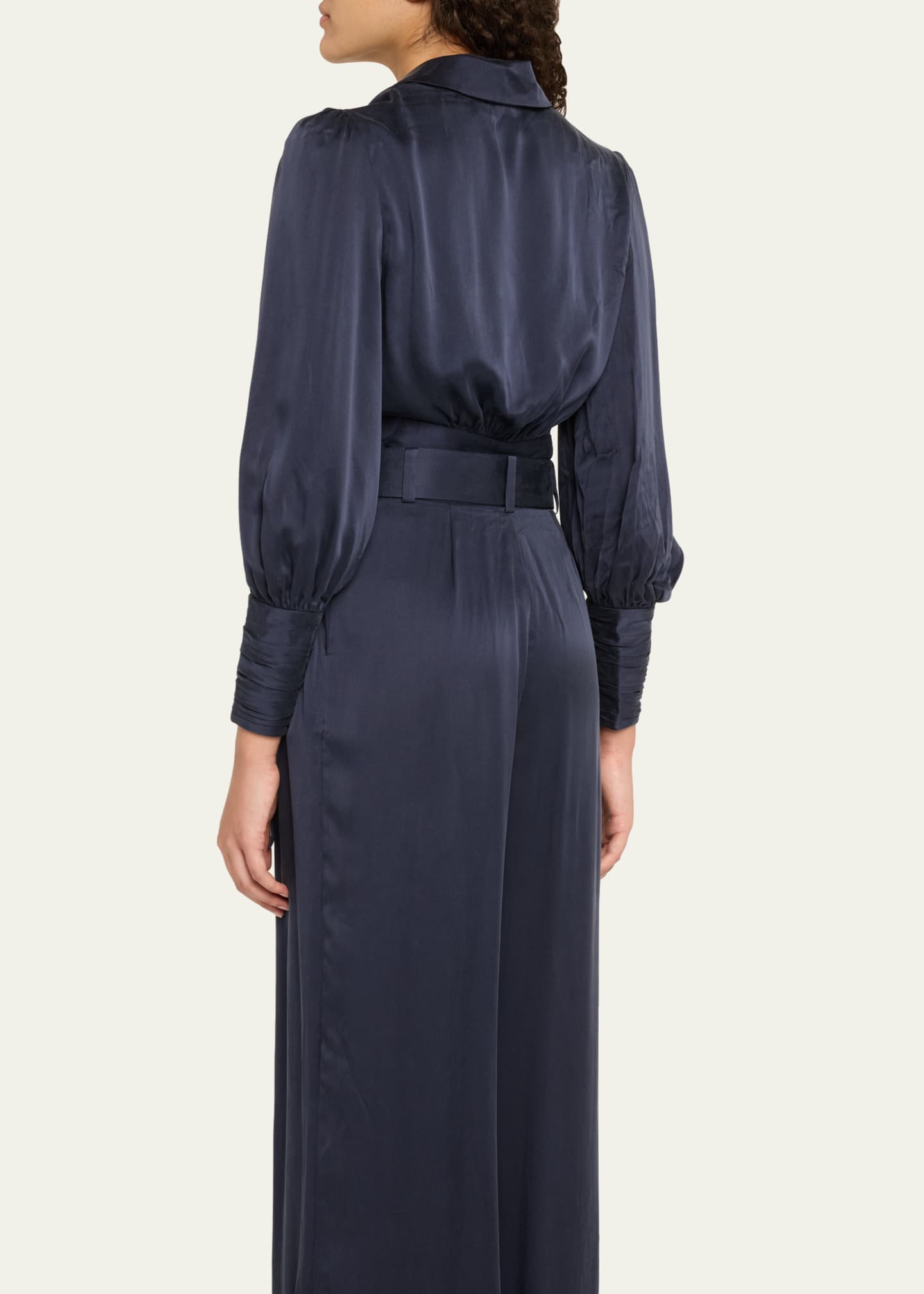 Silk Wrap Top
