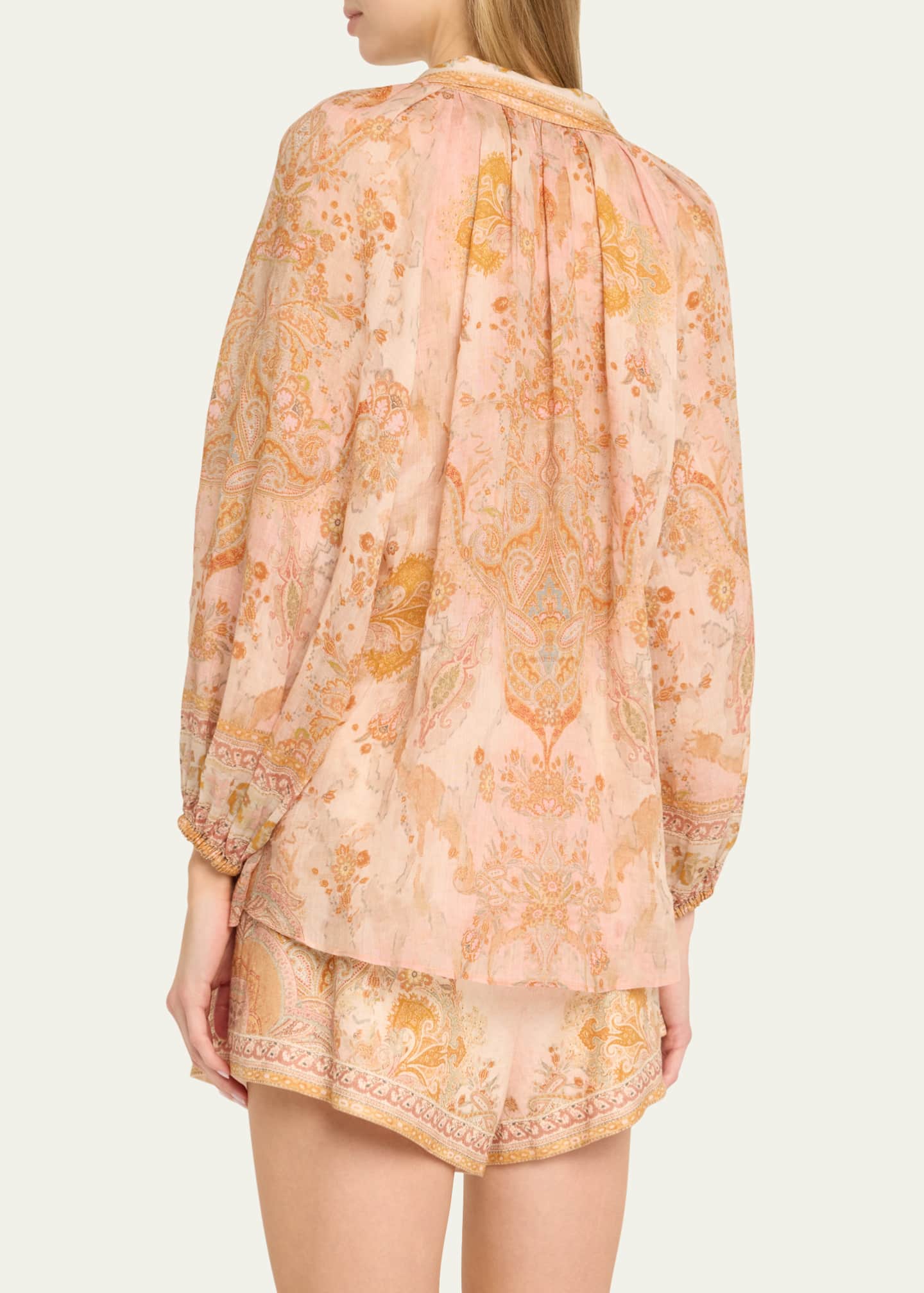 Zimmermann Acacia Billow Blouse Image 3 of 5