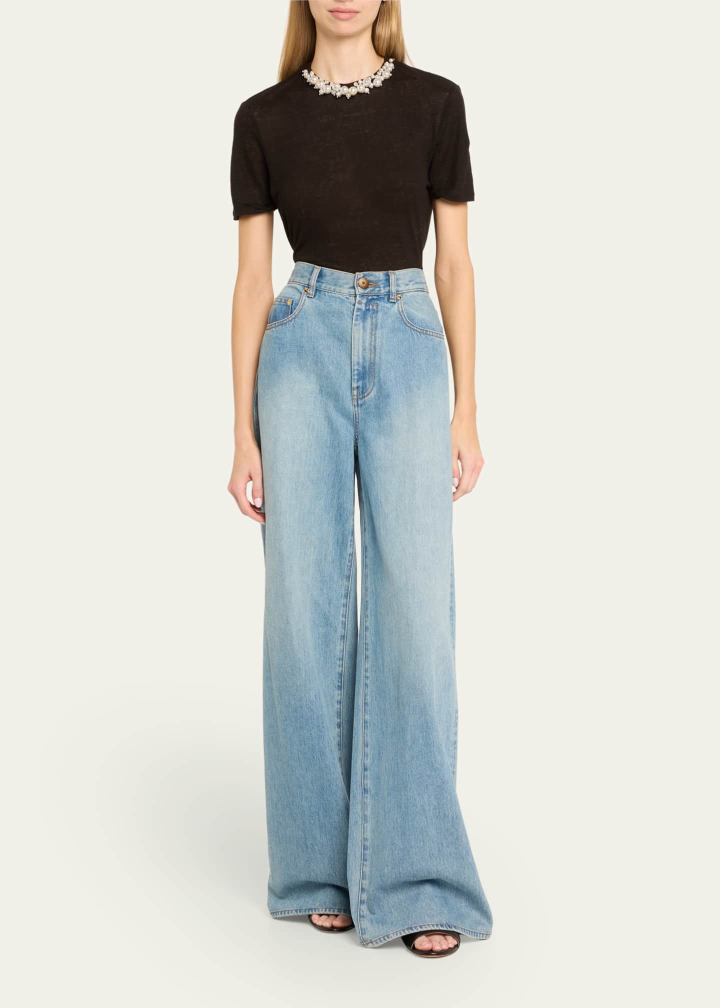 Zimmermann Crush Embellished Tee Image 2 of 5