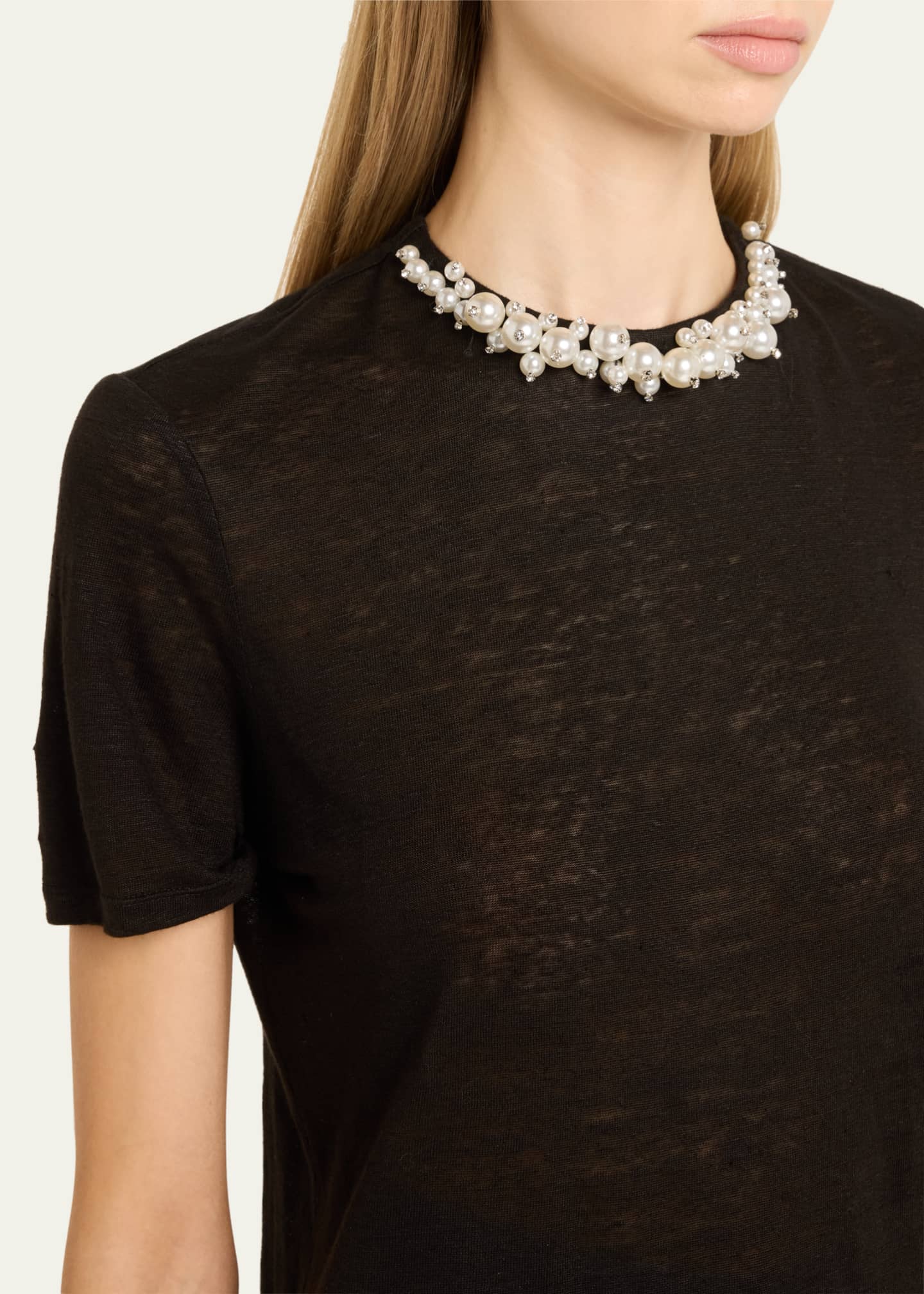 Zimmermann Crush Embellished Tee Image 5 of 5