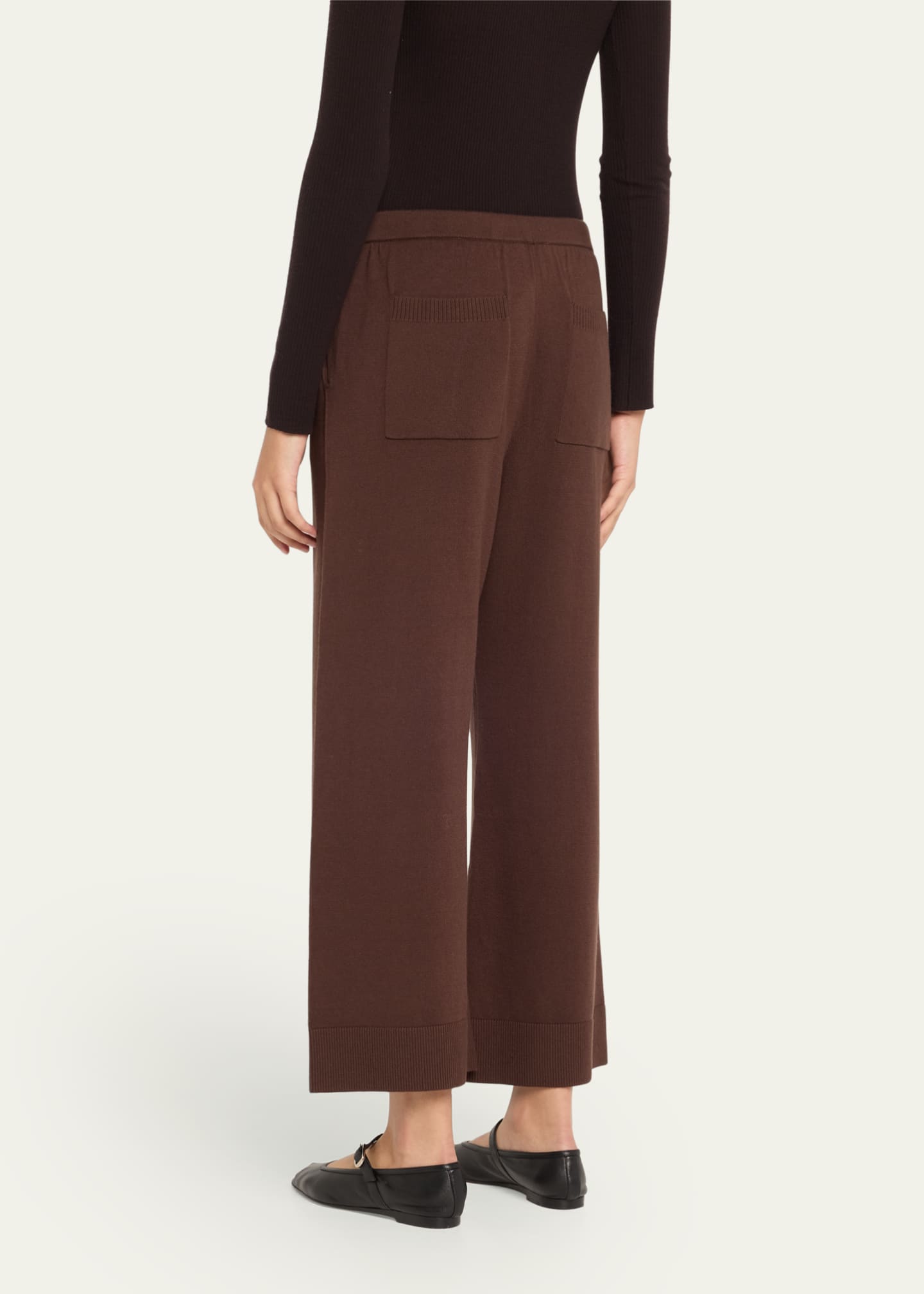 【関税・送料込み】Celine camel brown cotton pants CELINE 1800$ Cashmere Culottes Pants - Camel Brown, Soft