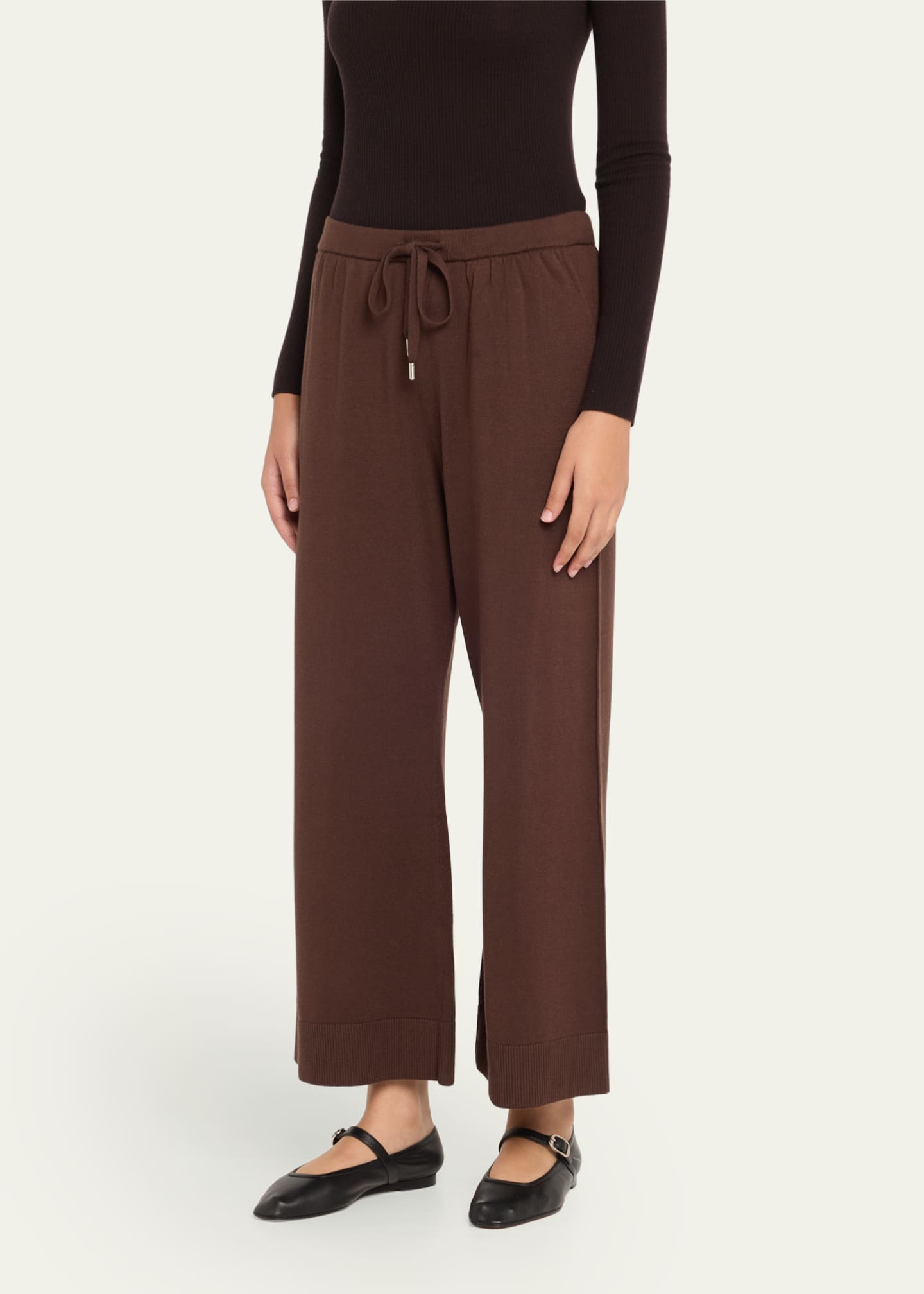 VIP【送料関税込】CELINE camel brown pants SIMKHAI Celine Cashmere-Blend Pants - Bergdorf Goodman