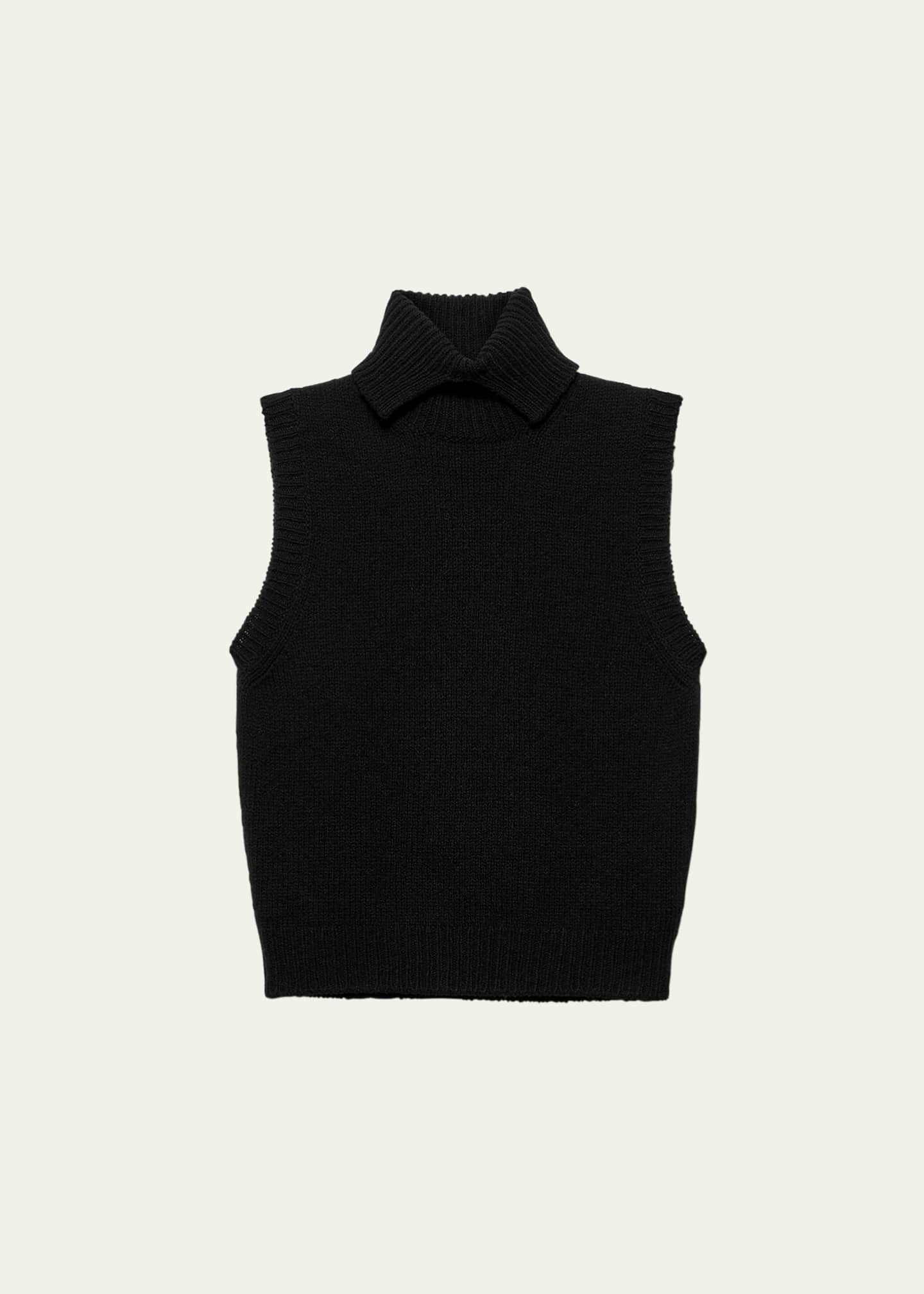 Prada Sleeveless Cashmere Sweater