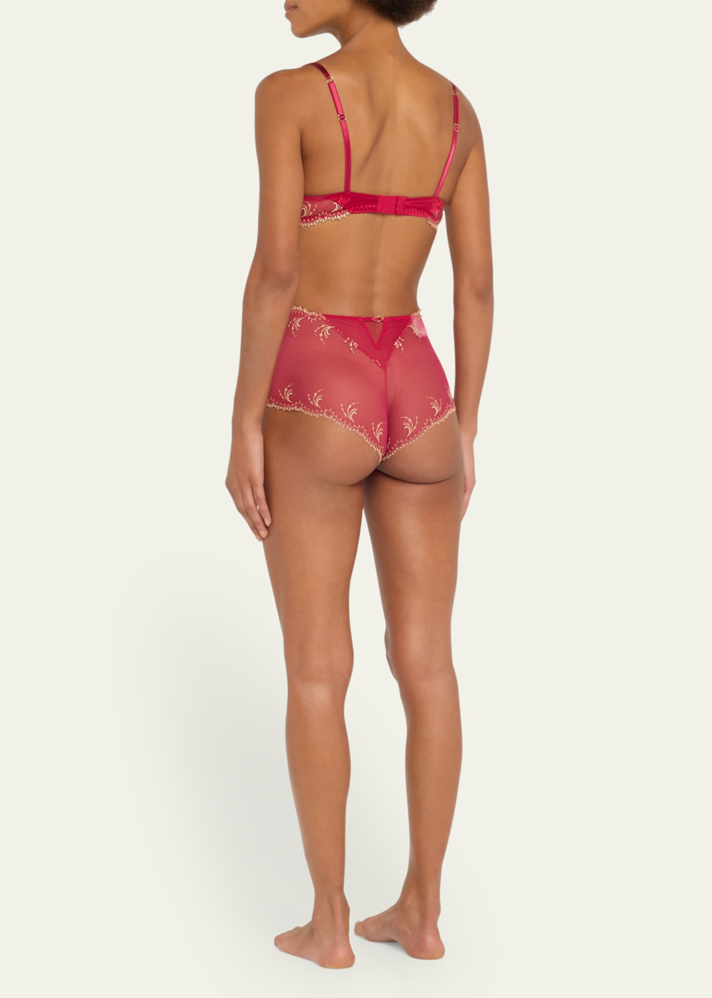 Lise Charmel Embroidered Lace Demi Bra Image 3 of 4