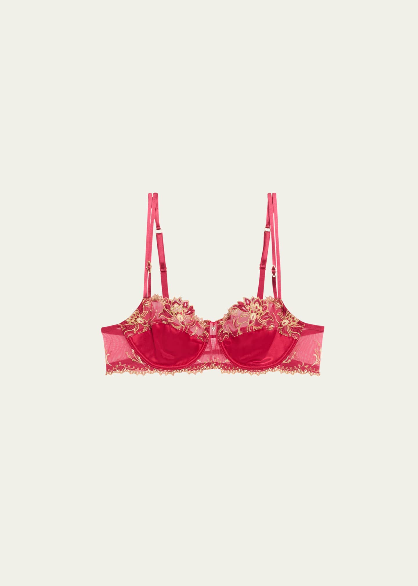 Lise Charmel Embroidered Lace Demi Bra Image 1 of 4