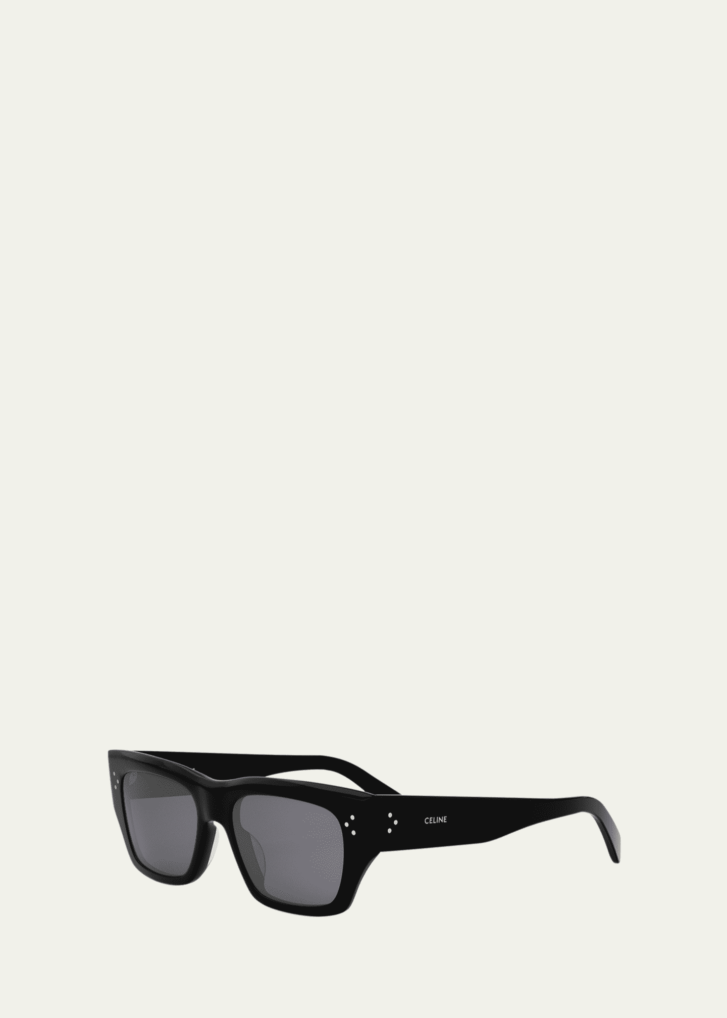 Celine Men's Bold 3 Dots Polarized Square Sunglasses Image 2 of 3