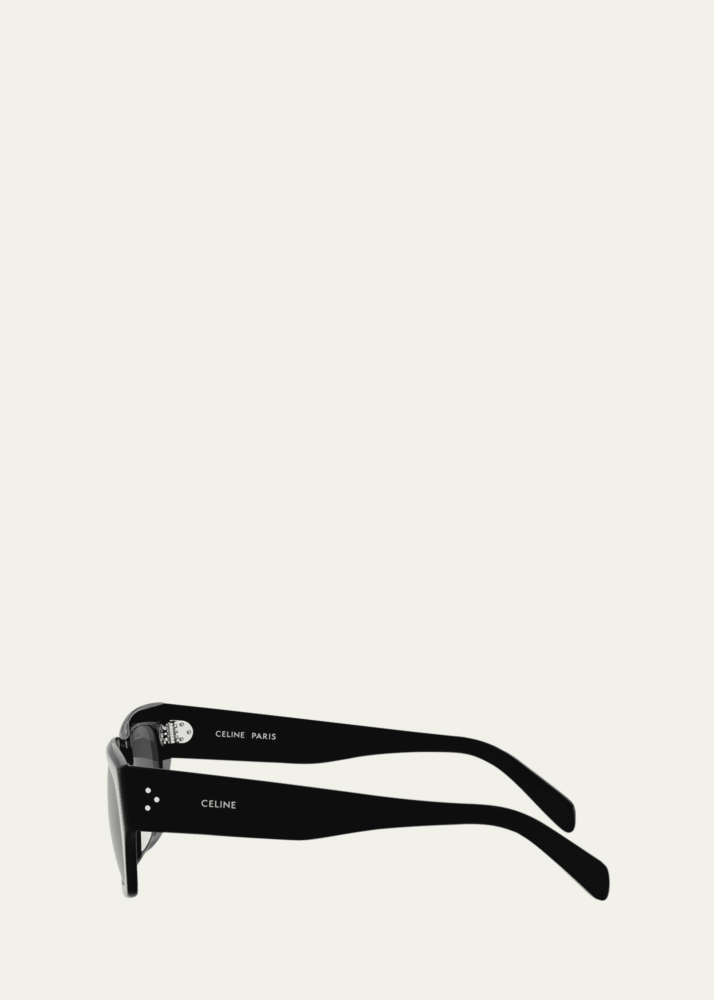 Celine Men's Bold 3 Dots Polarized Square Sunglasses Image 3 of 3