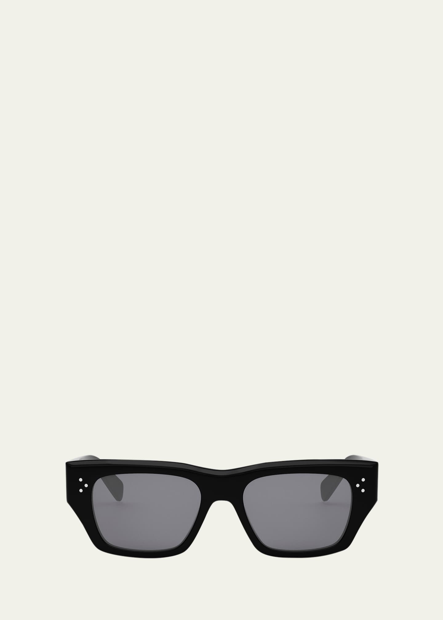 Celine Men's Bold 3 Dots Polarized Square Sunglasses Image 1 of 3