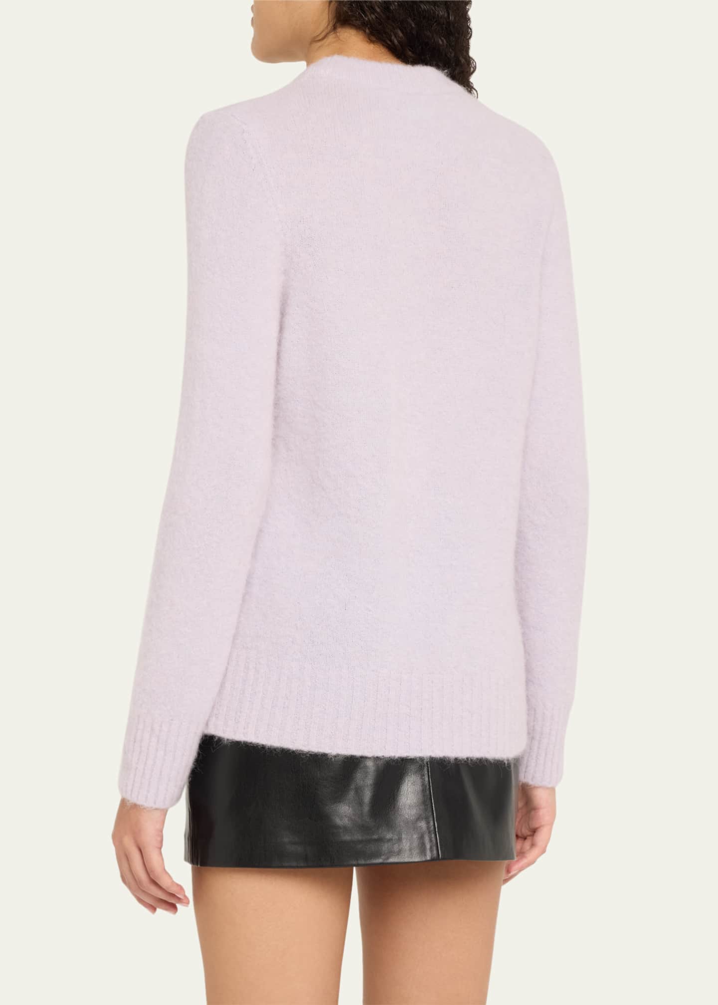 Brushed Alpaca Sweater - Thumbnail 3