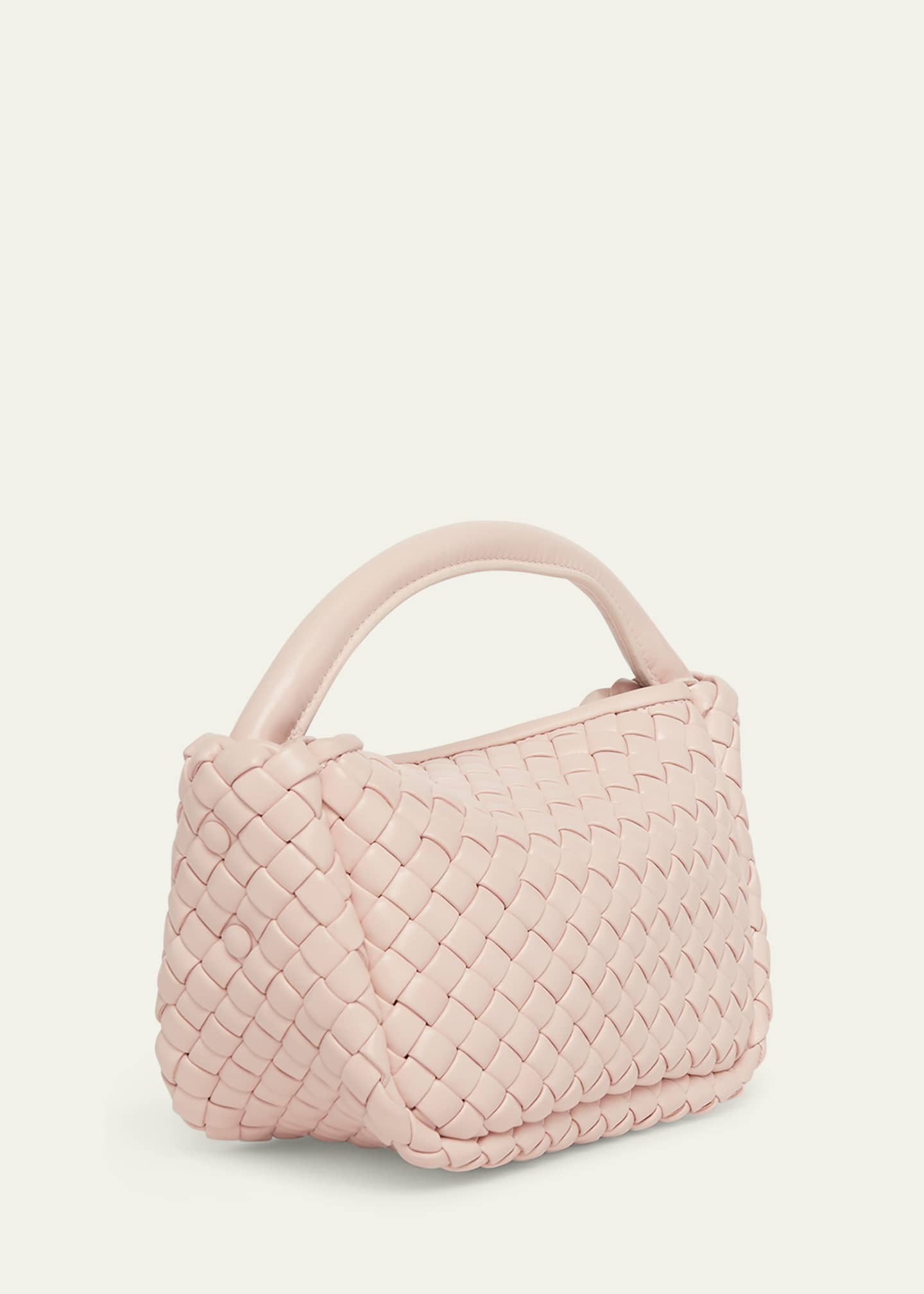 Bottega Veneta Cobble Mini Leather Top-Handle Bag - Bergdorf Goodman