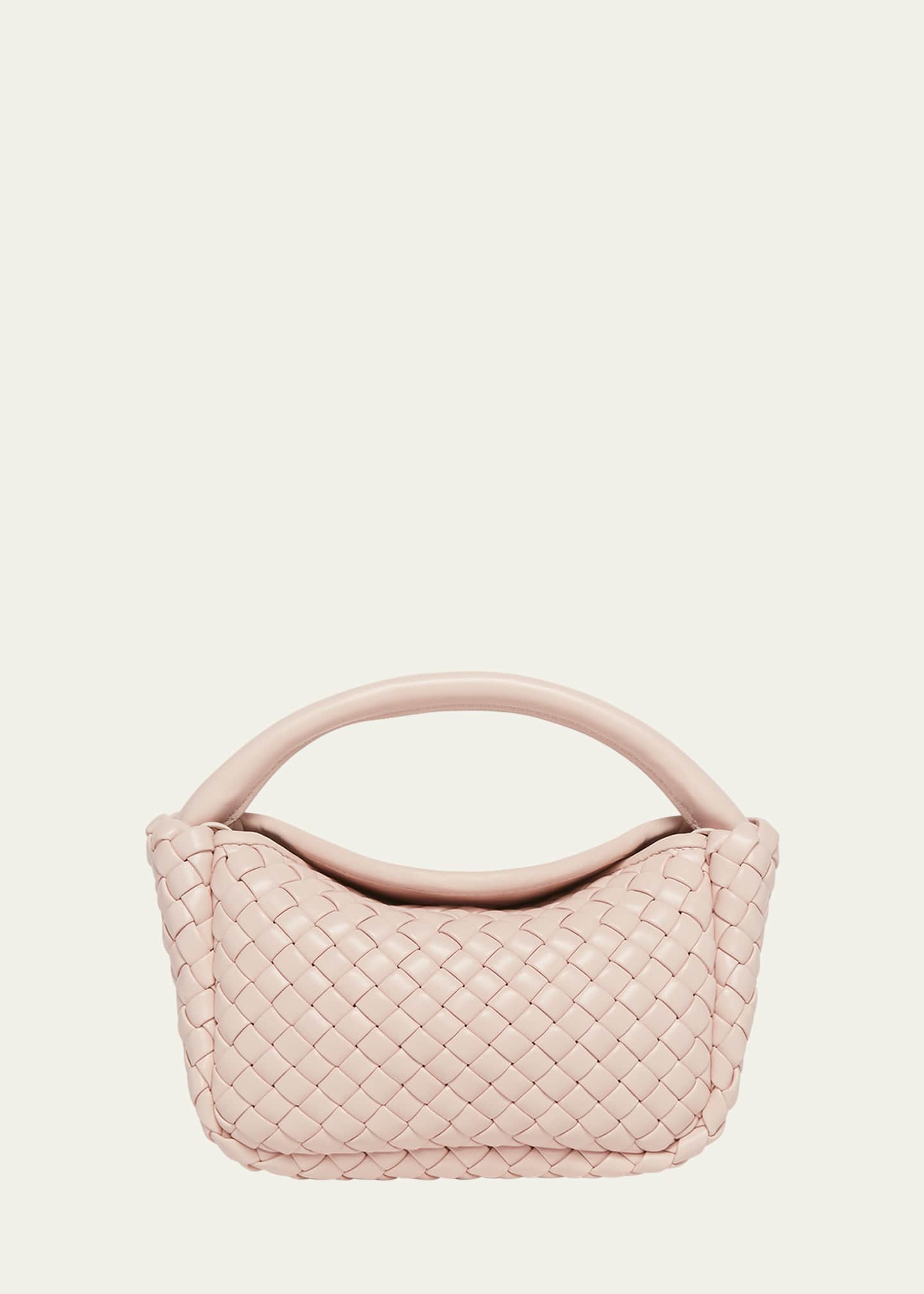 Bottega Veneta Cobble Mini Leather Top-Handle Bag - Bergdorf Goodman