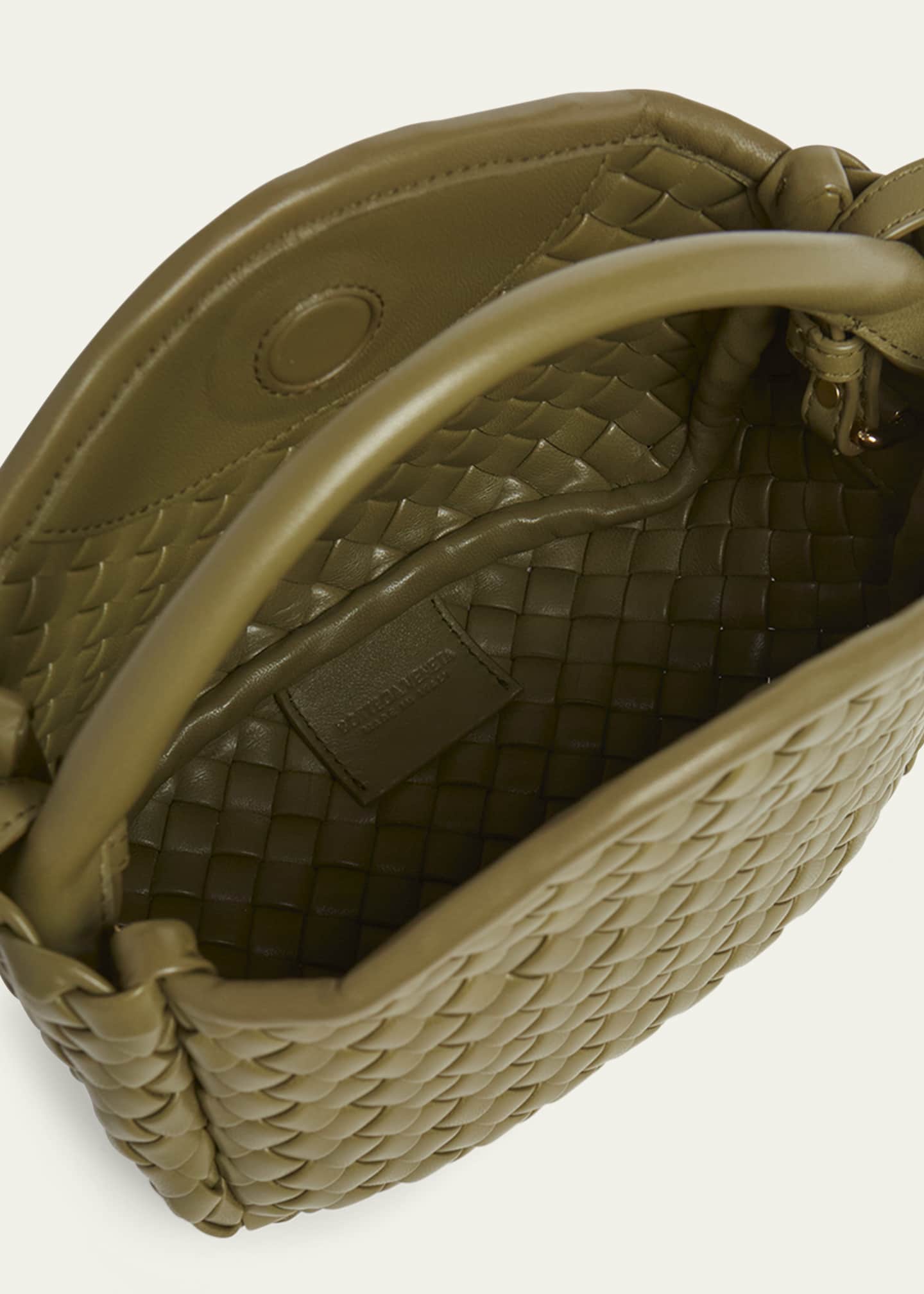 Bottega Veneta Cobble Mini Leather Top-Handle Bag Image 4 of 6