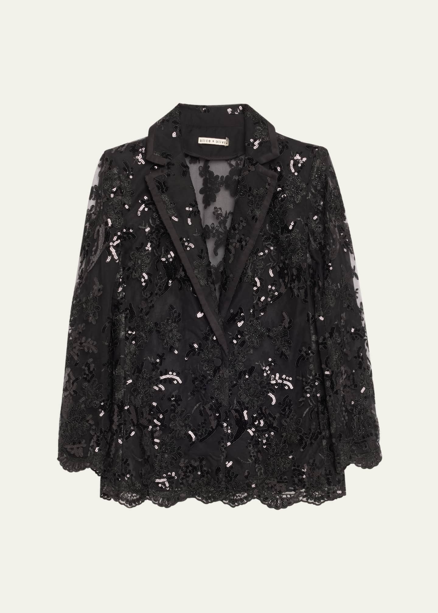 Zara lace blazer on sale
