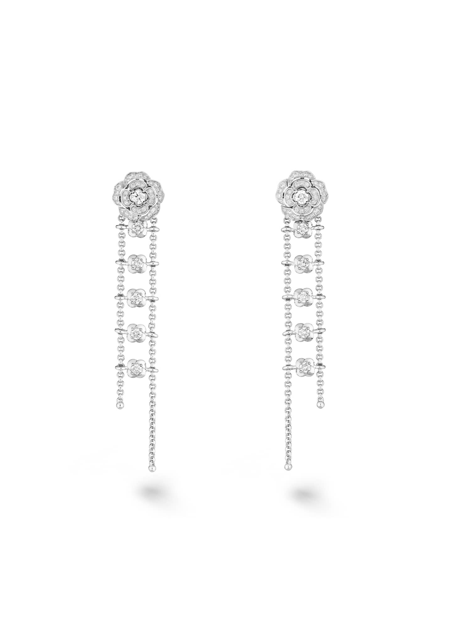 CHANEL BOUTON DE CAMÉLIA TRANSFORMABLE EARRINGS Image 1 of 4