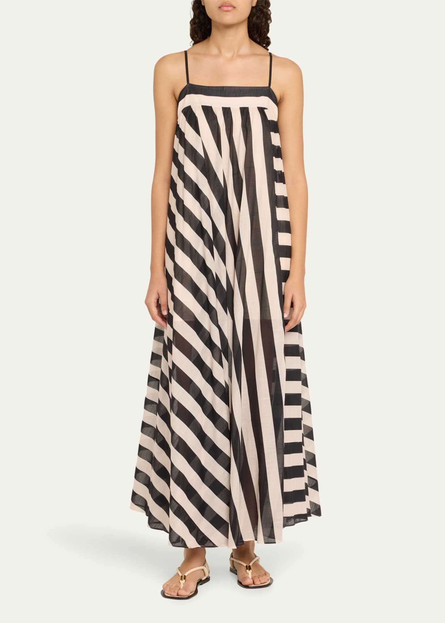 Zimmermann Maxine Striped Maxi Dress Image 2 of 5
