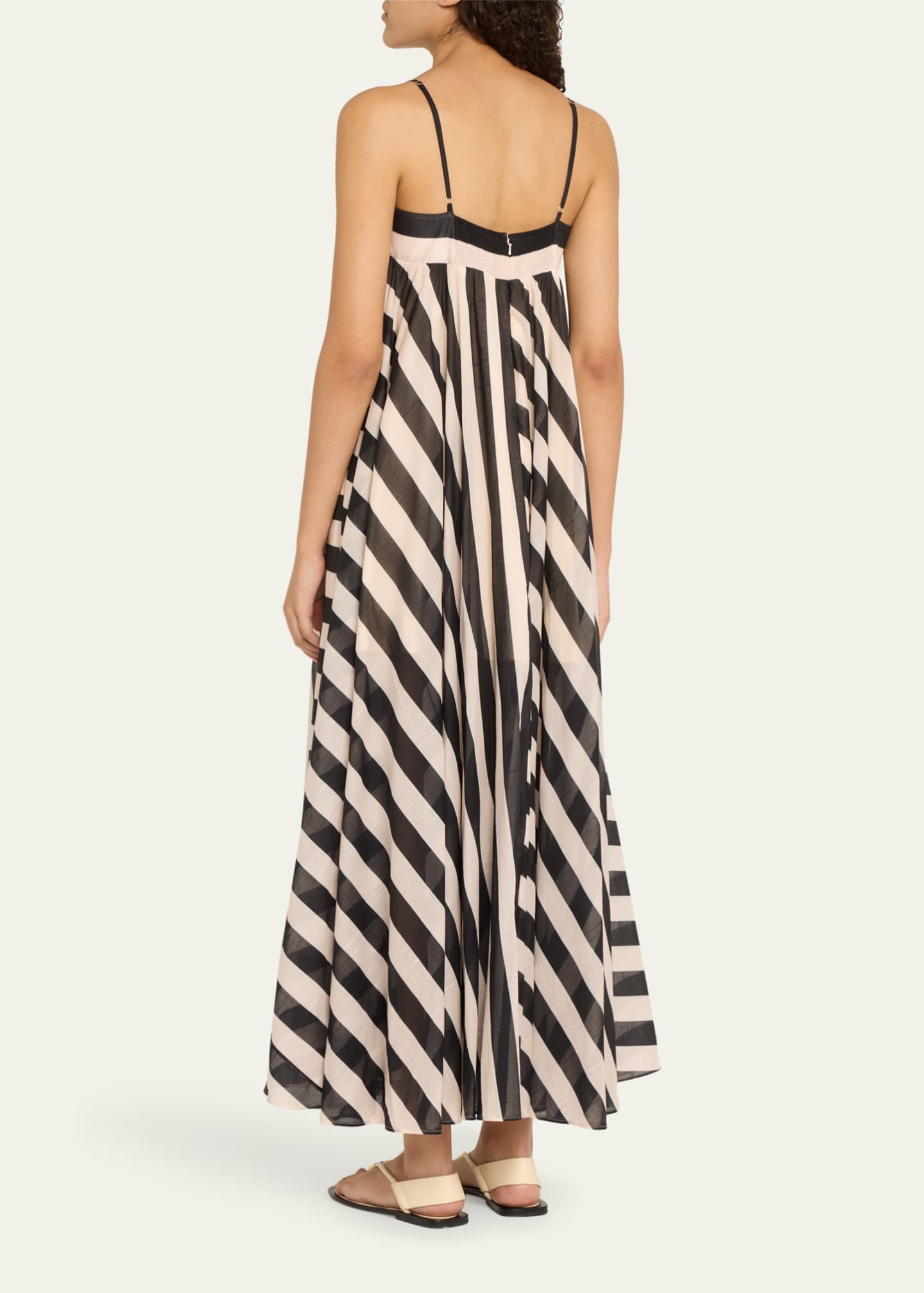 Zimmermann Maxine Striped Maxi Dress Image 3 of 5