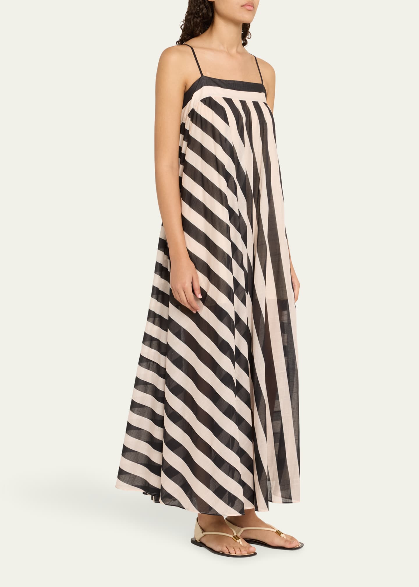 Zimmermann Maxine Striped Maxi Dress Image 4 of 5