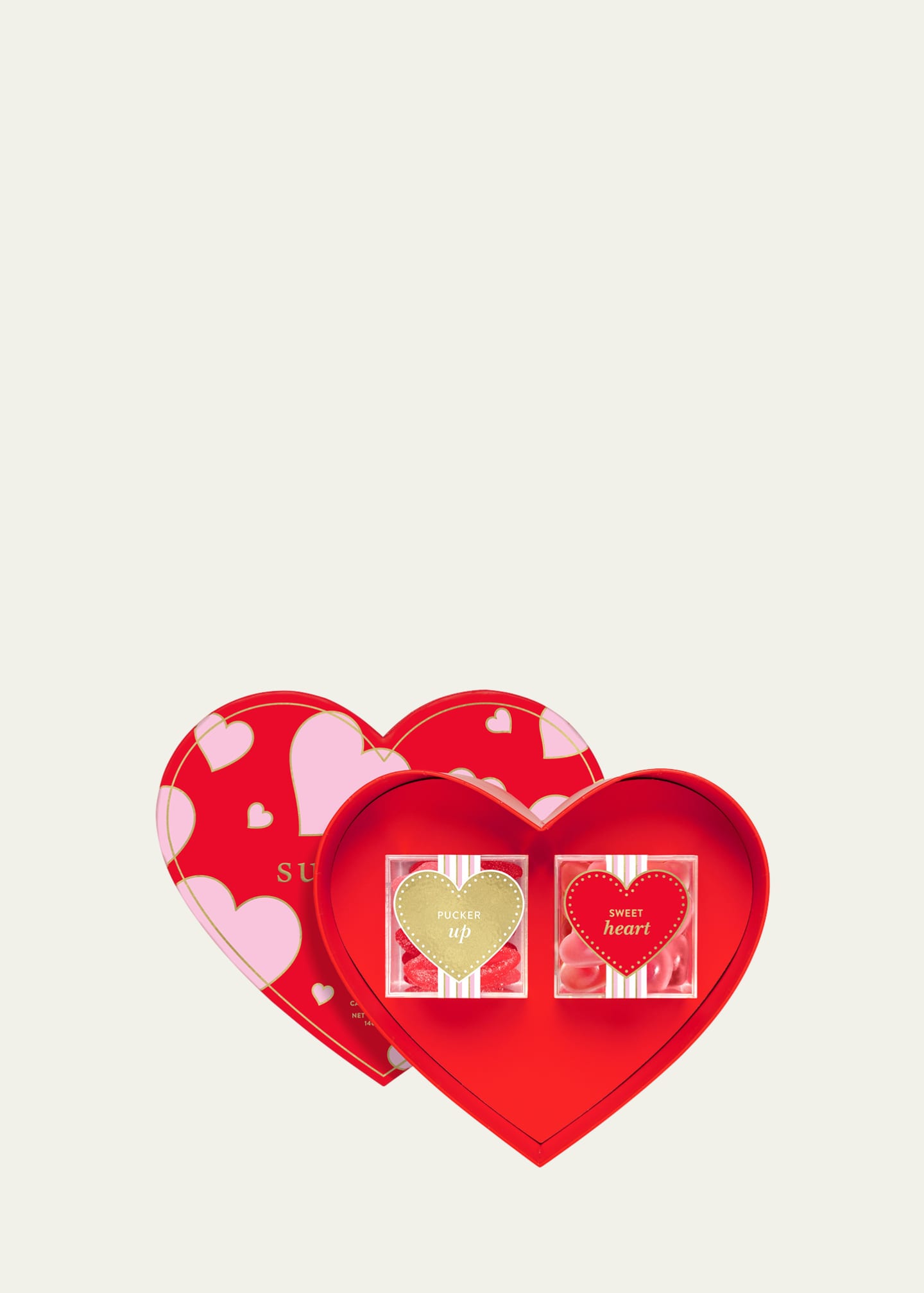 Bergdorf Goodman Heart 2-Piece Candy Bento Box - Valentine's Day 2025 Image 1 of 5