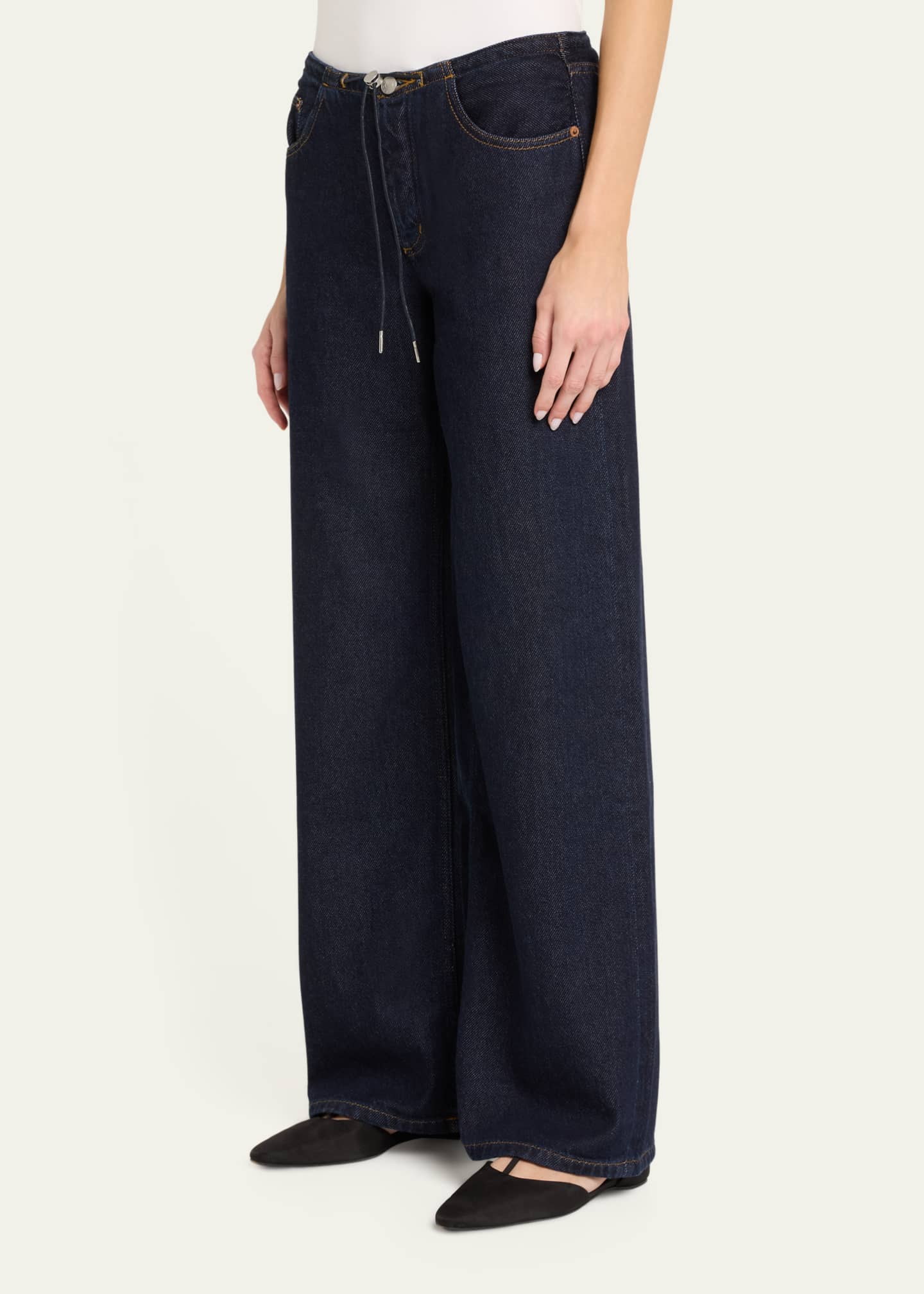 Cool Low-Rise Straight Denim Jeans