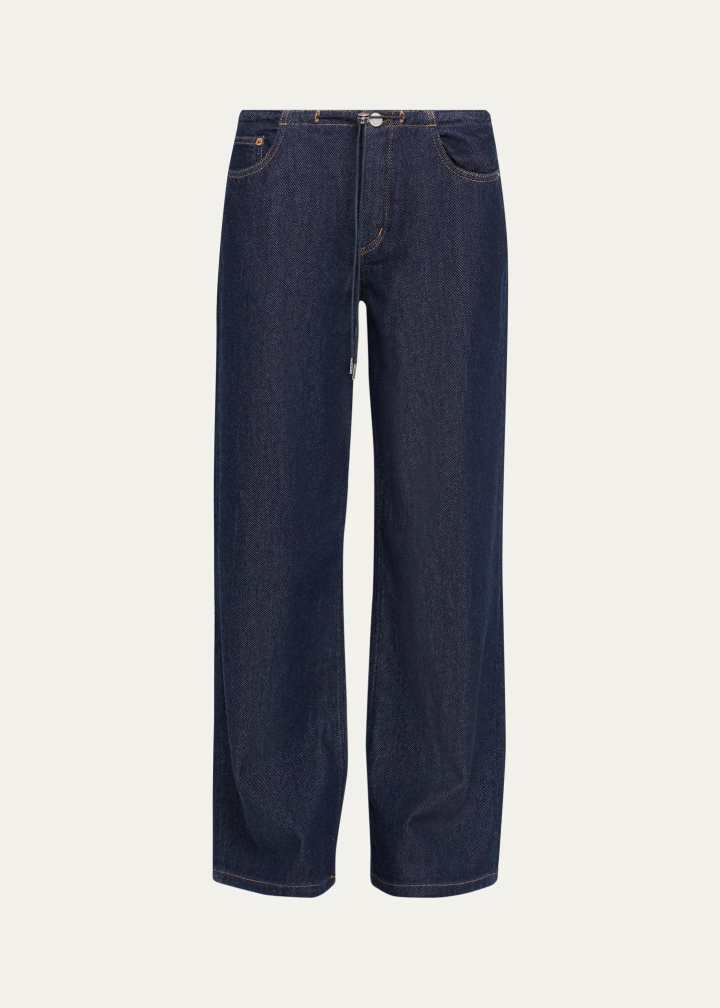 Still Here Cool Low-Rise Straight Denim Jeans - Bergdorf Goodman