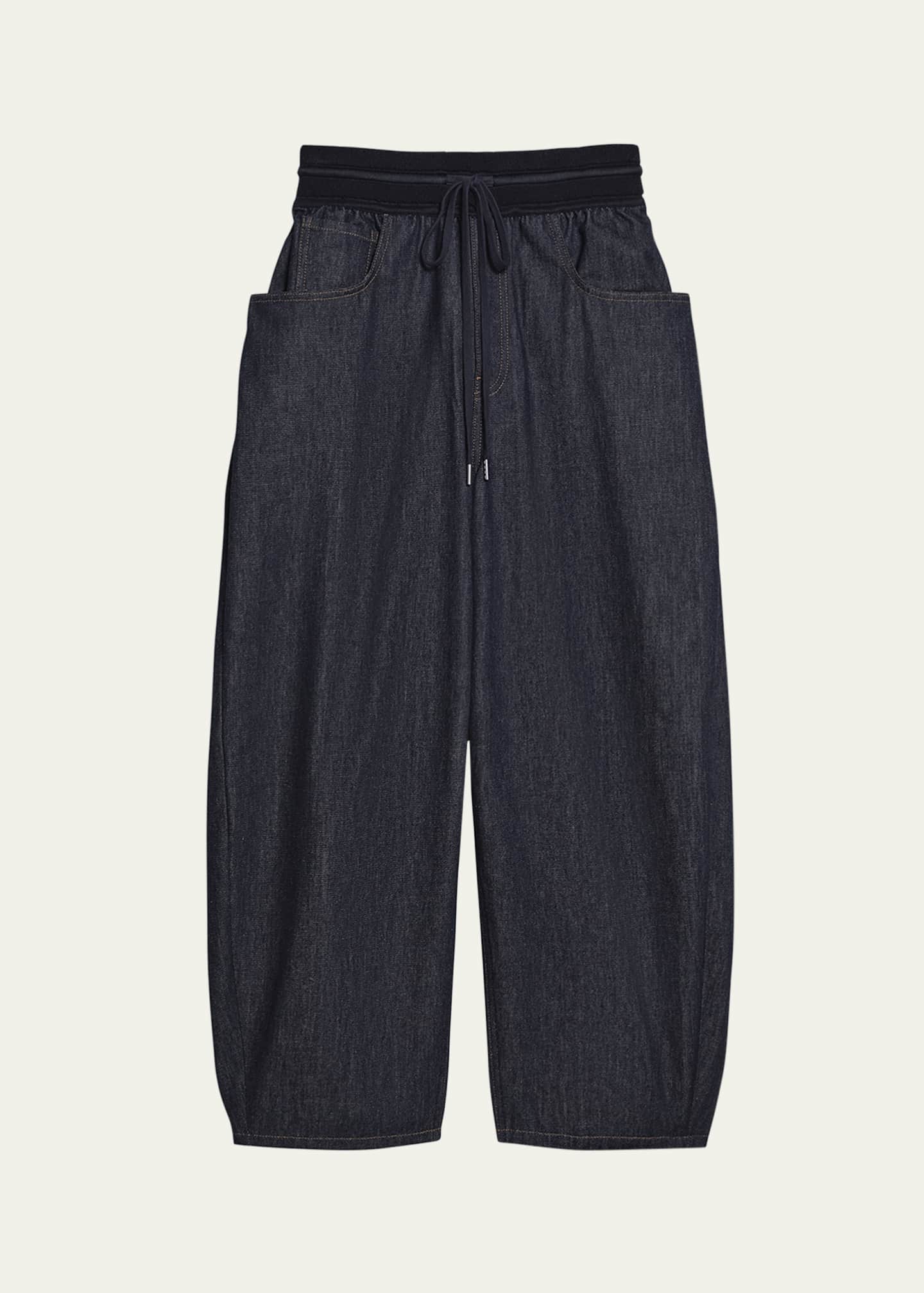 Helmut Lang Men's Raw Denim Cocoon Jeans Image 1 of 5