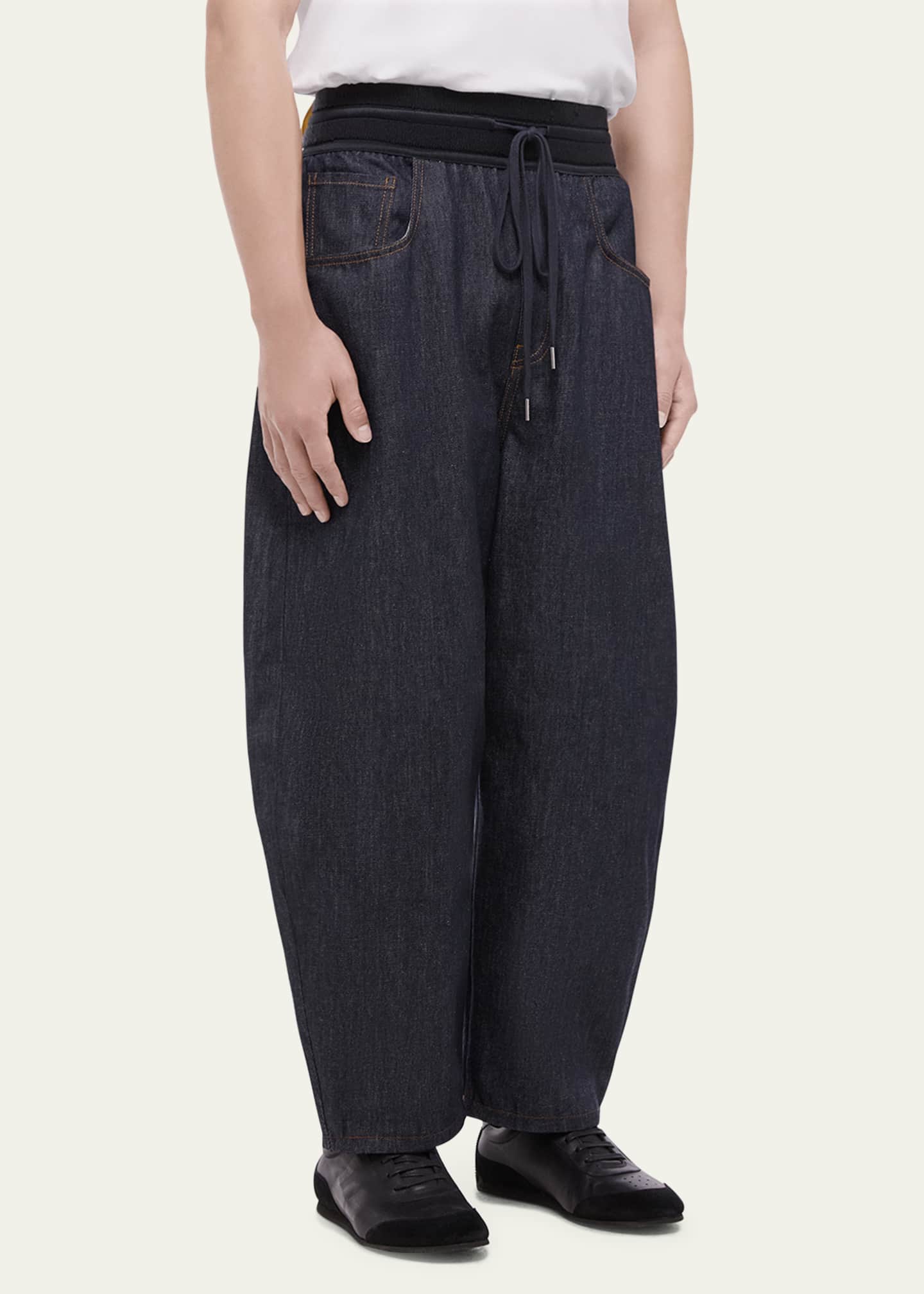 Helmut Lang Men's Raw Denim Cocoon Jeans Image 5 of 5