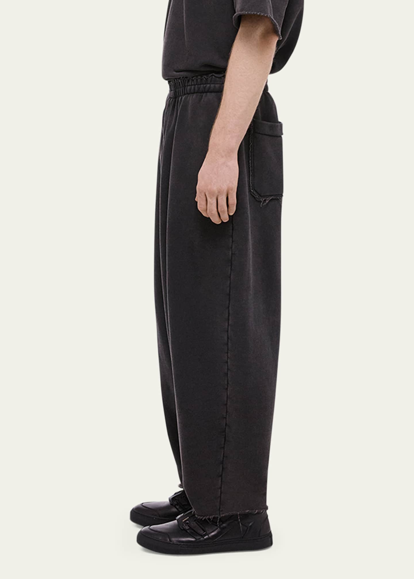 Men's Washed Terry Cocoon Sweatpants