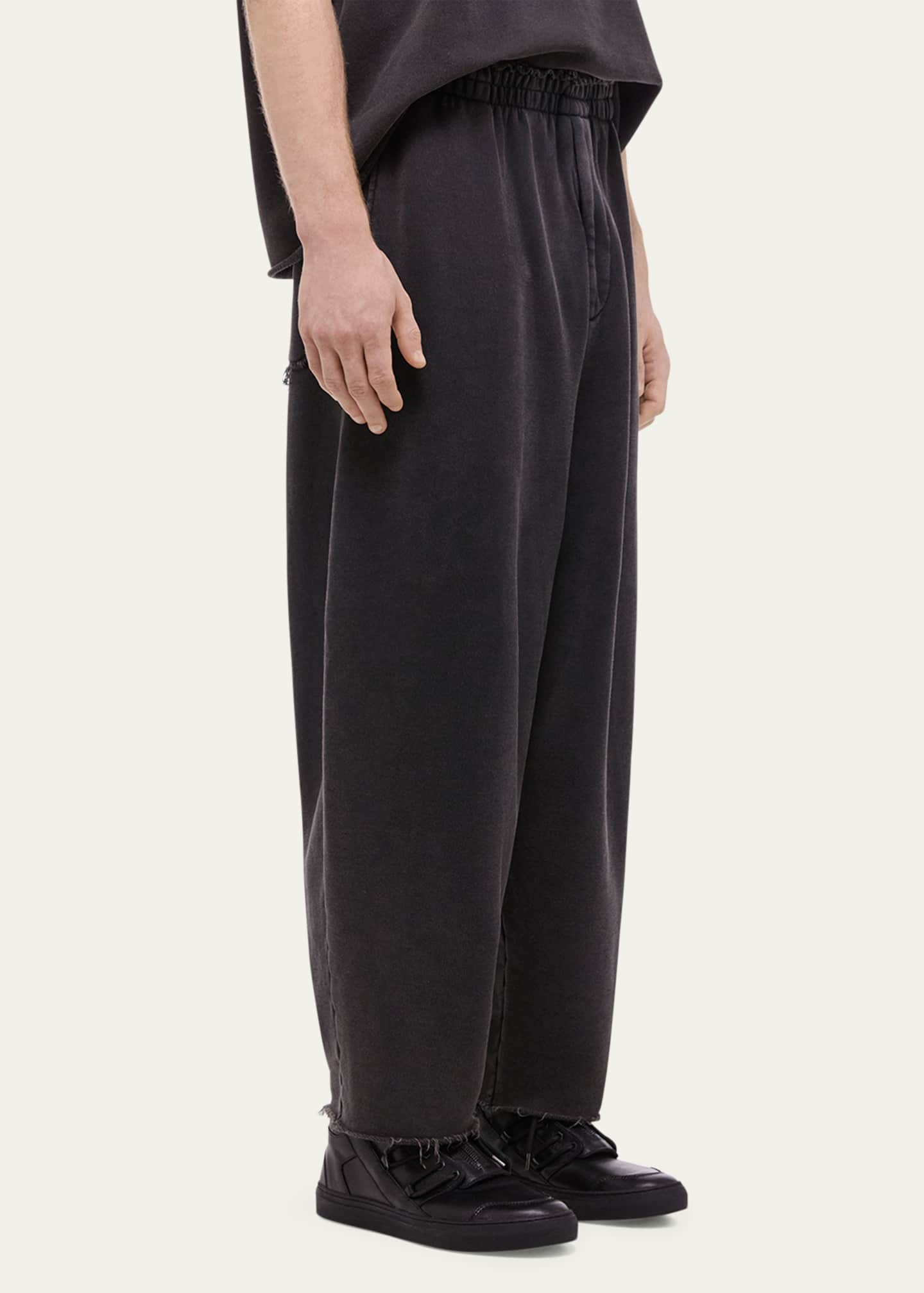 Men's Washed Terry Cocoon Sweatpants