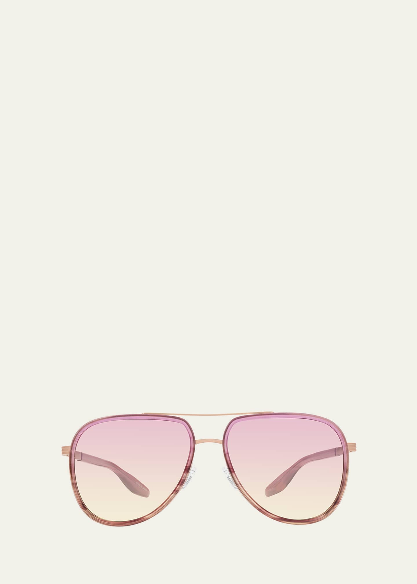 Barton Perreira Cani Titanium Aviator Sunglasses Image 1 of 3