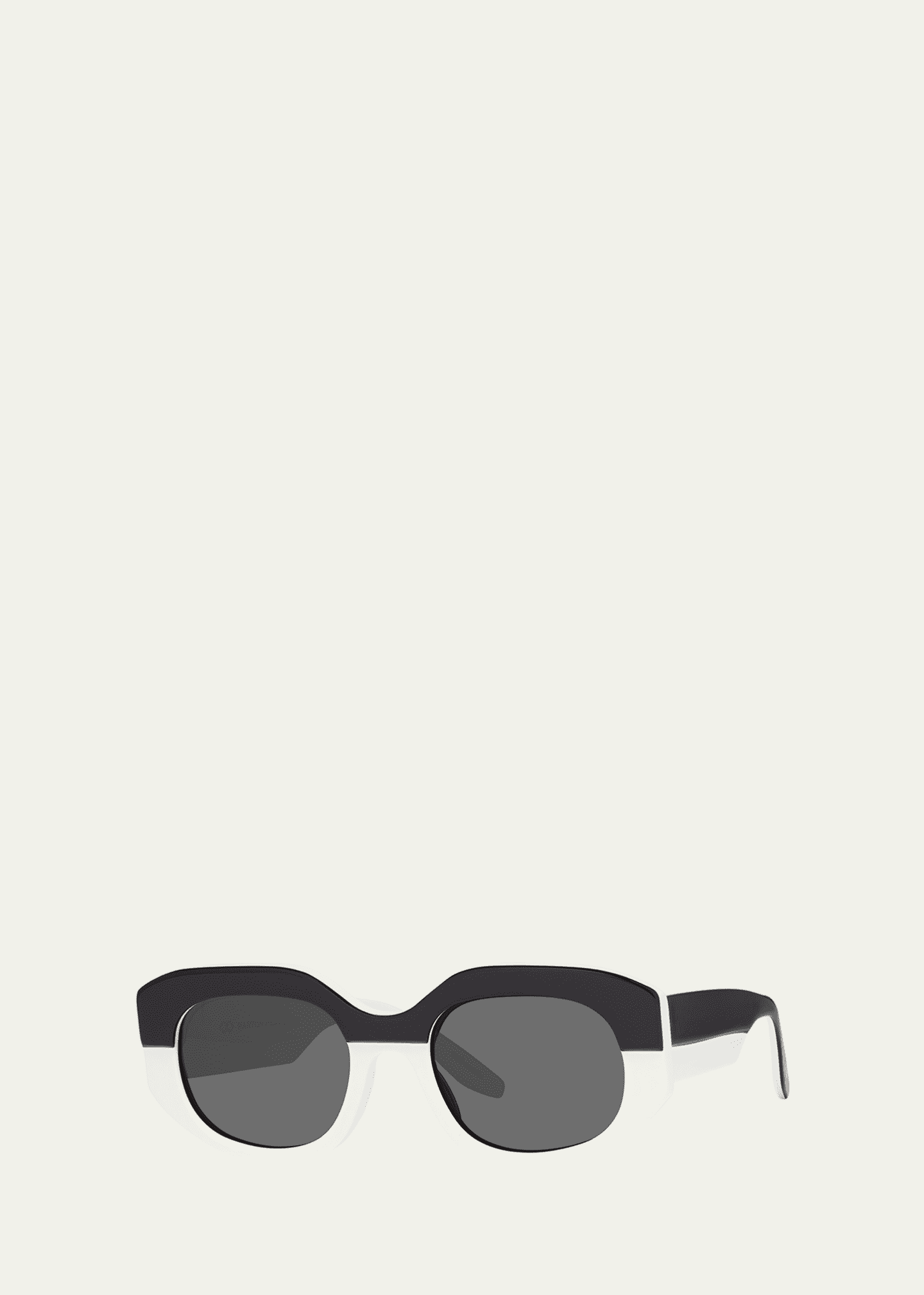 Barton Perreira Sueno Acetate Rectangle Sunglasses Image 2 of 3