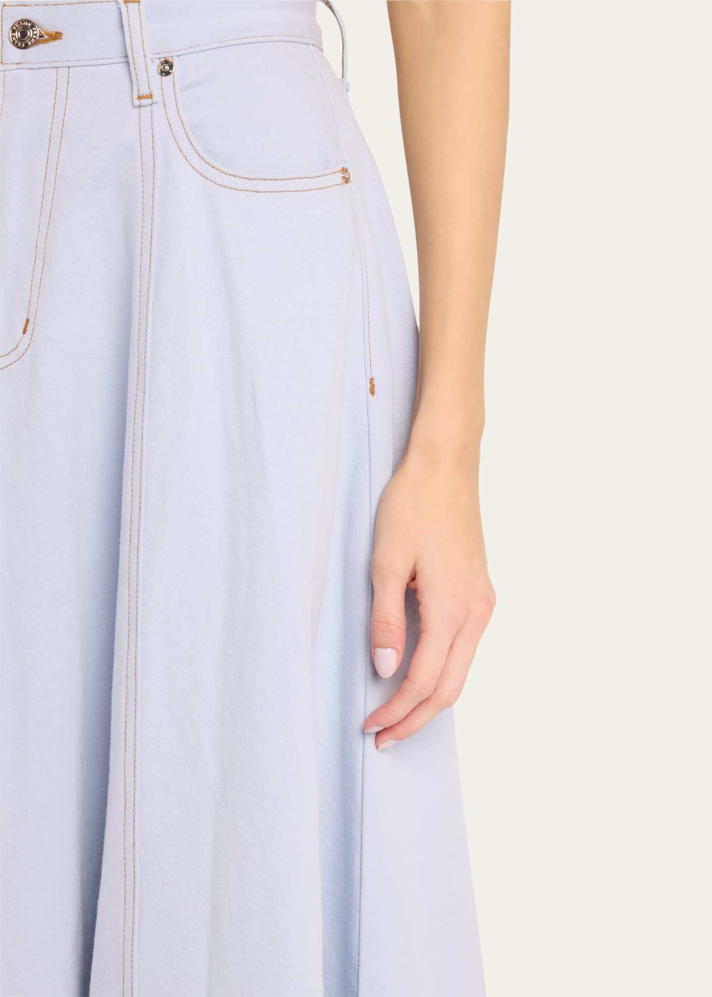 FRAME CH x FRAME The Denim Ball Skirt Image 5 of 5
