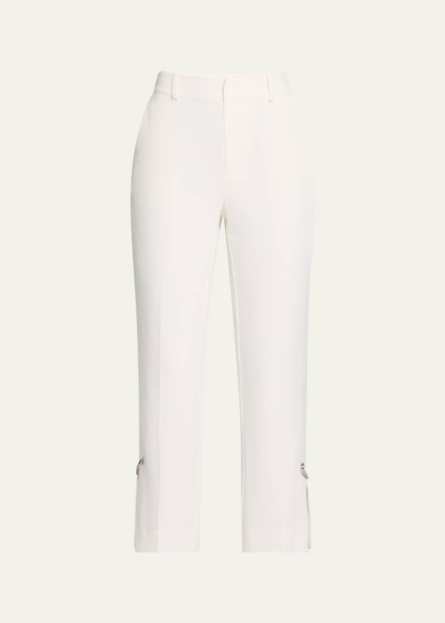 Cinq a Sept Kerry Cropped Rhinestone Pin Pants Image 1 of 5