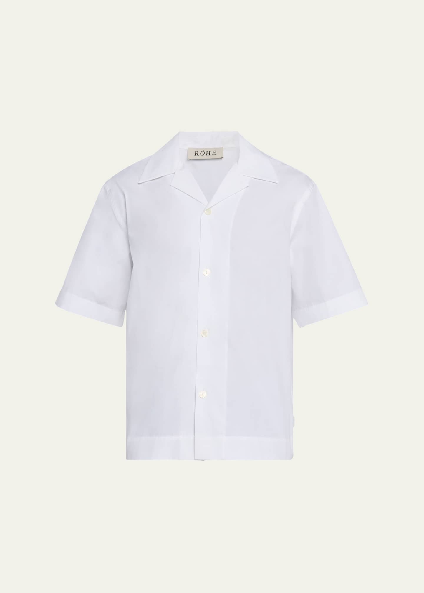 Rohe Men's Oversized Cotton Camp Shirt Image 1 of 5